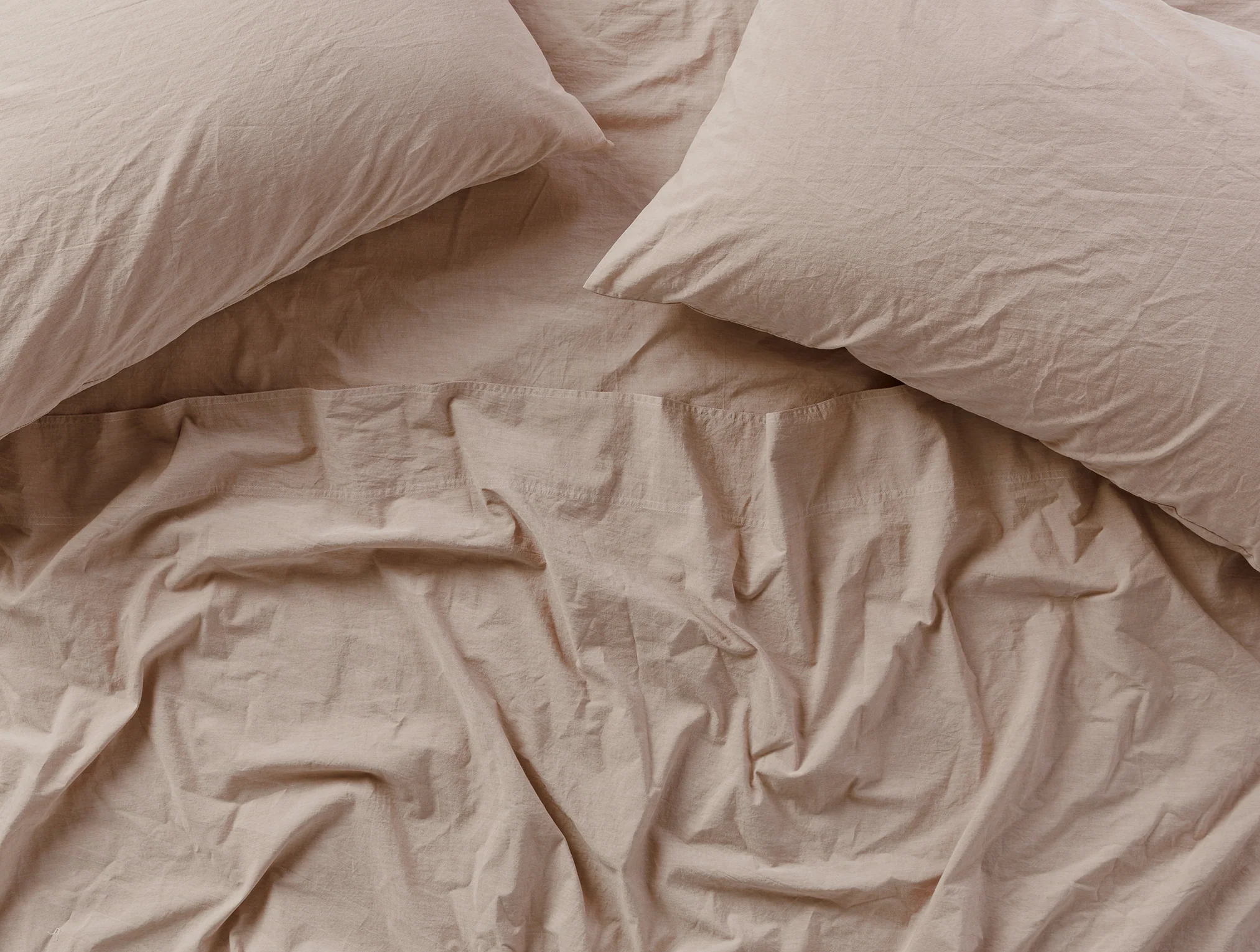 Organic Crinkled Percale™ Pillowcases