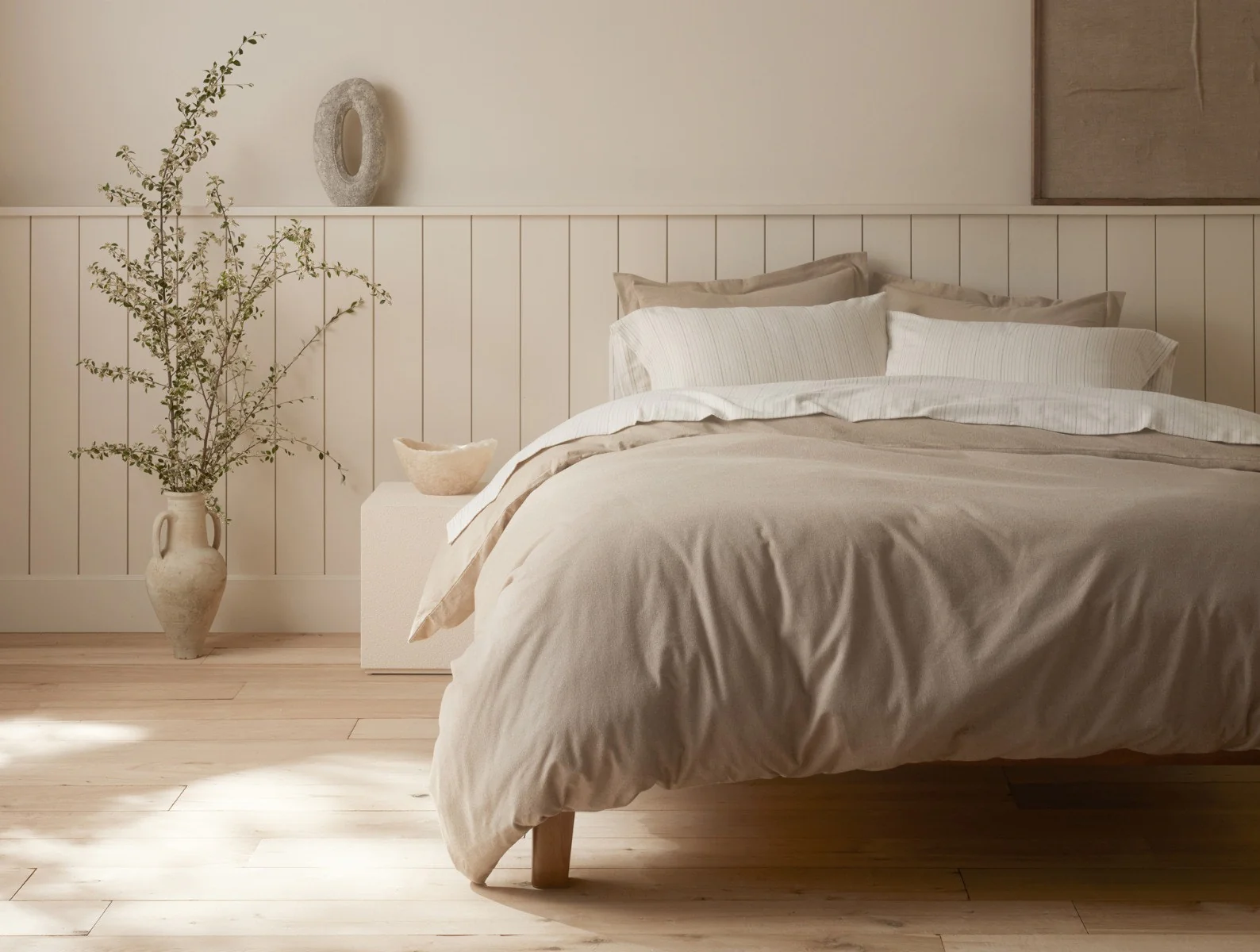 Cloud Brushed™ Organic Flannel Sheet Set