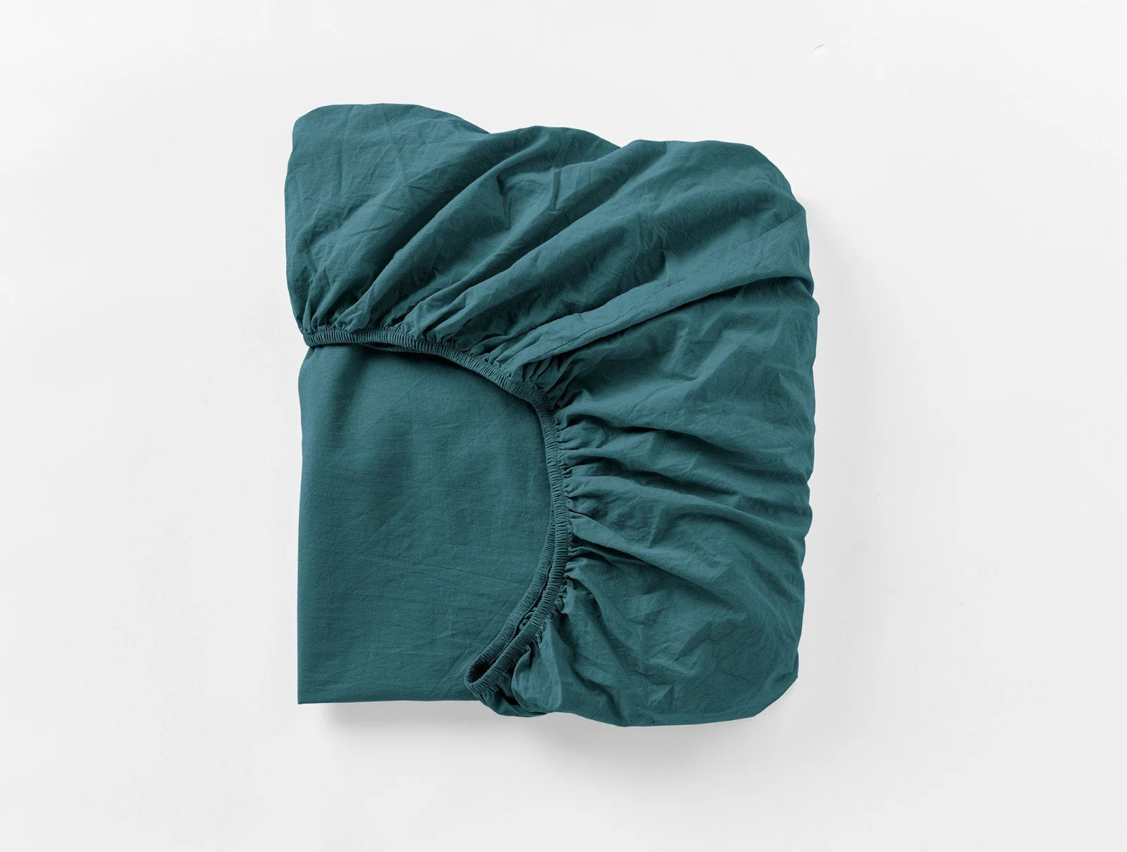 Organic Crinkled Percale™ Fitted Sheet