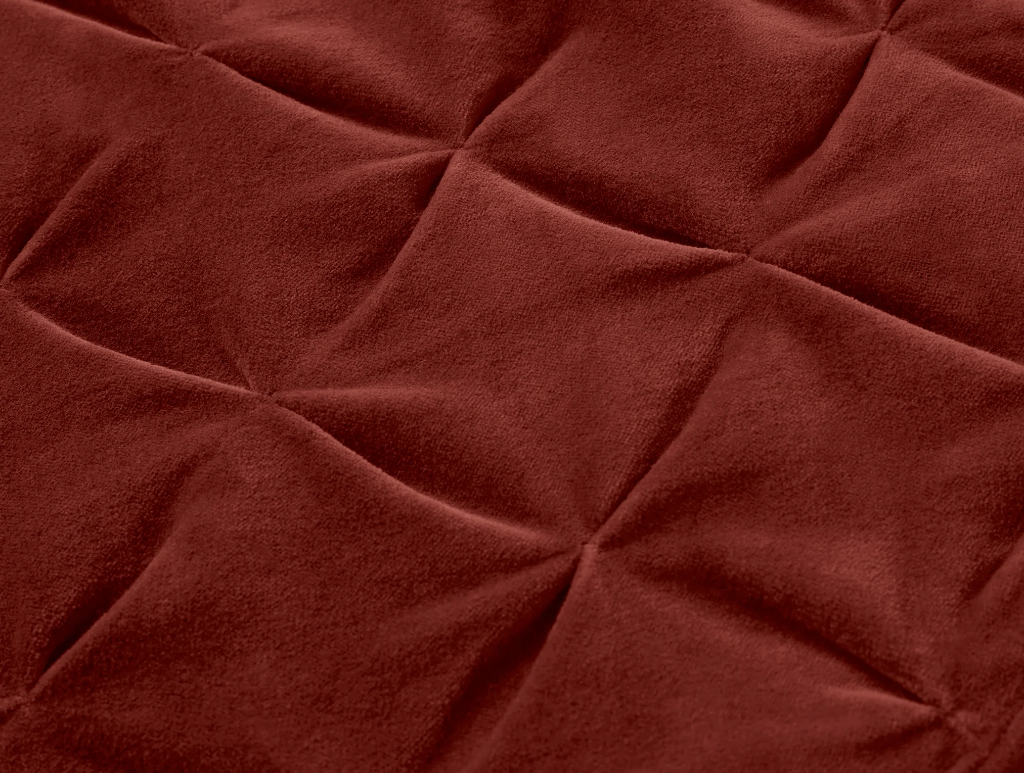 Velvet Tufted Organic Tree Skirt
