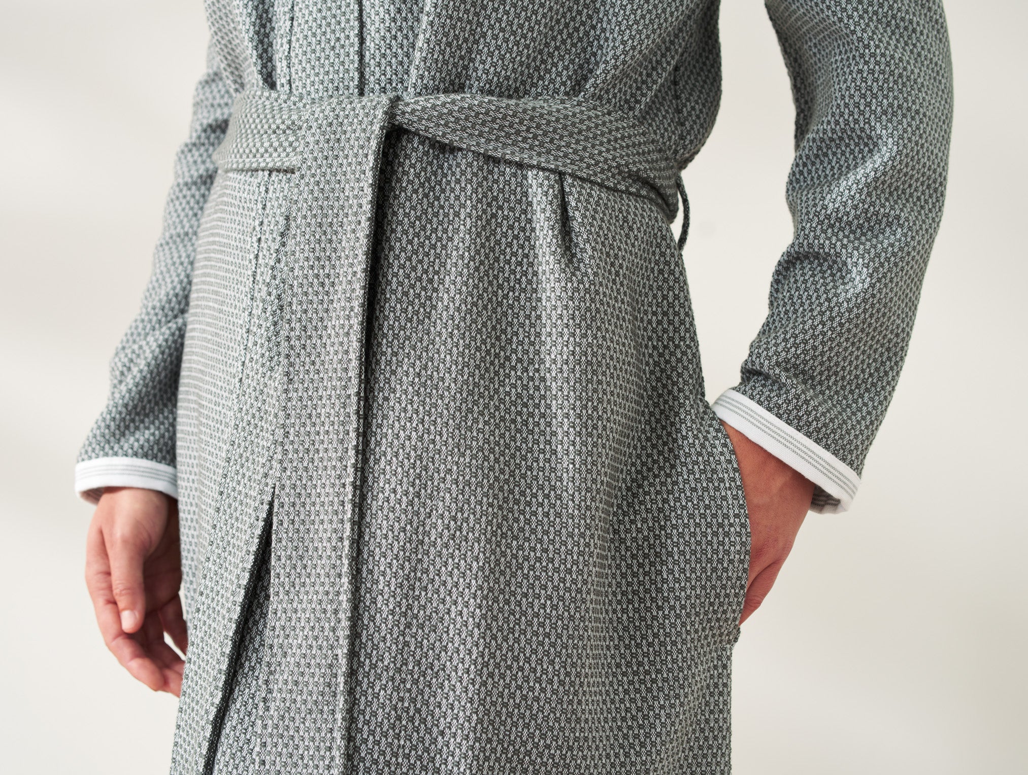 Unisex Mediterranean Organic Modern Robe