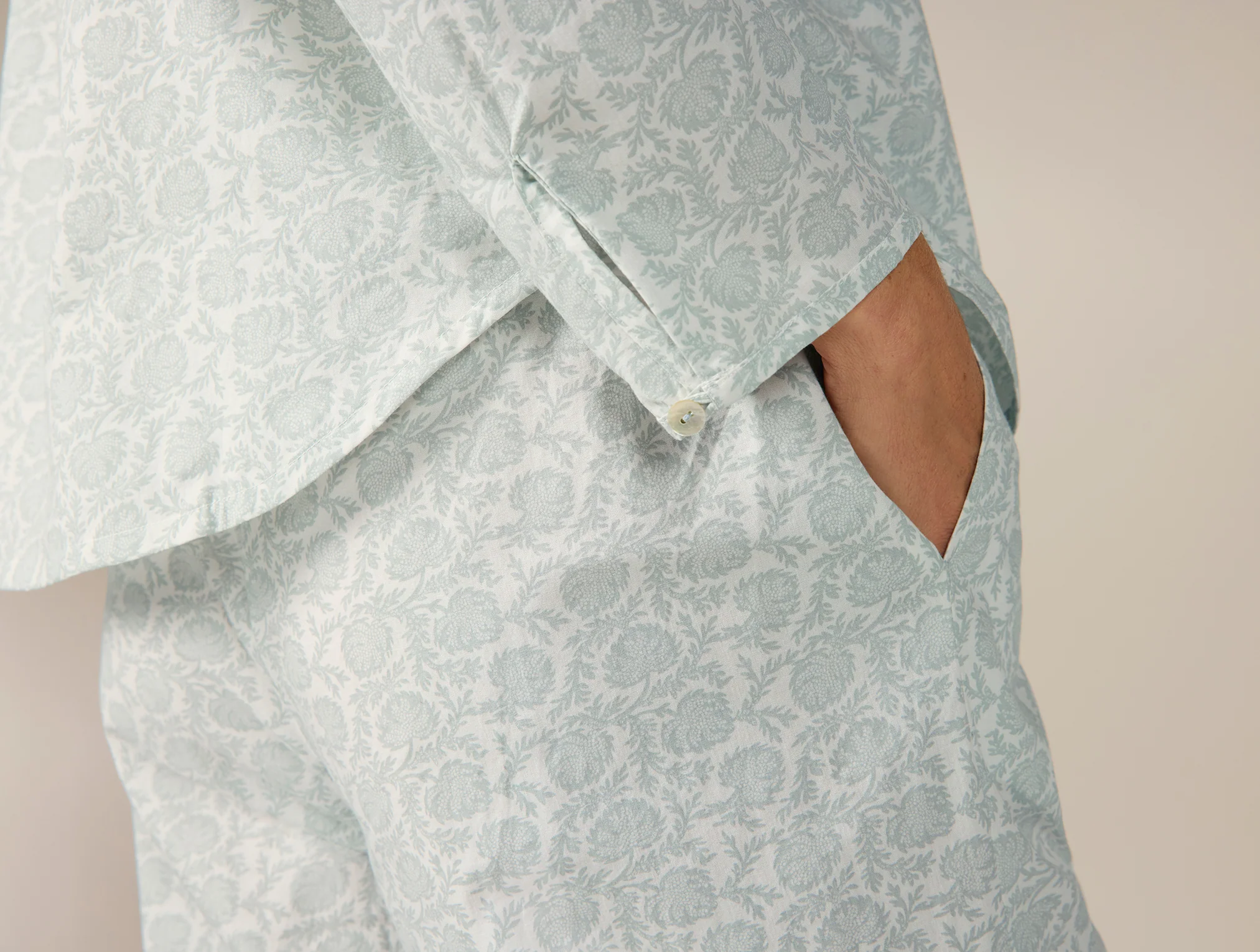 Women's Isla Organic Cotton Long Sleeve Pajama Set