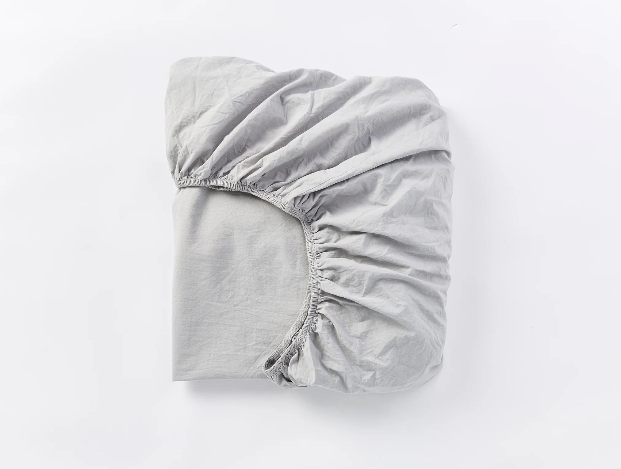 Organic Crinkled Percale™ Fitted Sheet