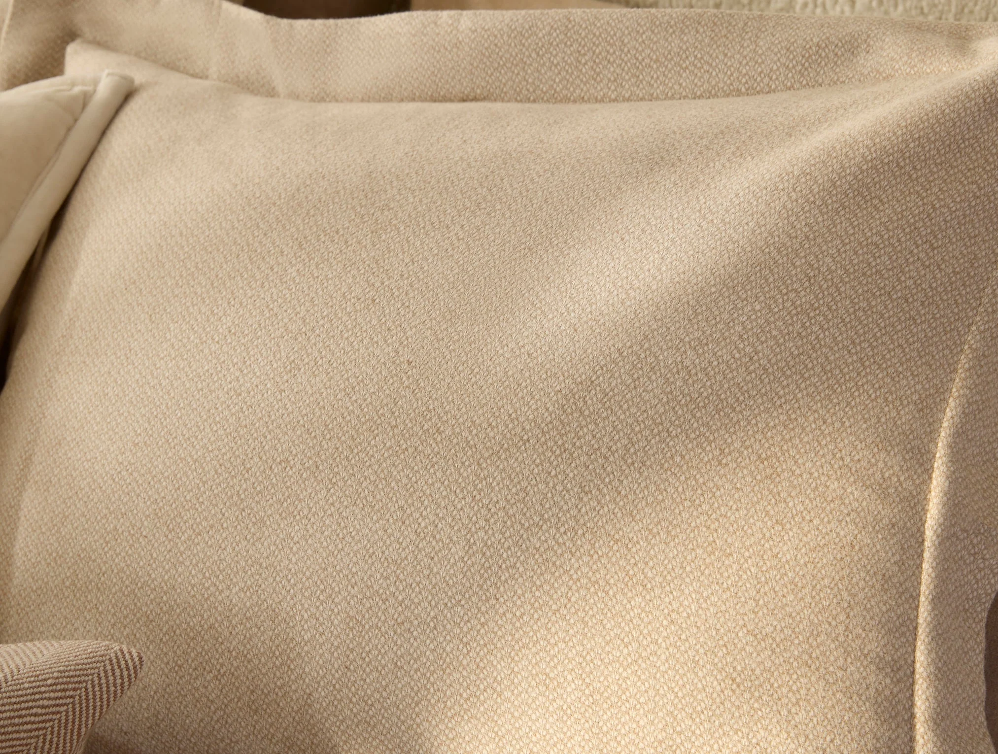 Cloud Brushed Organic Flannel Heather Texture Duvet Set