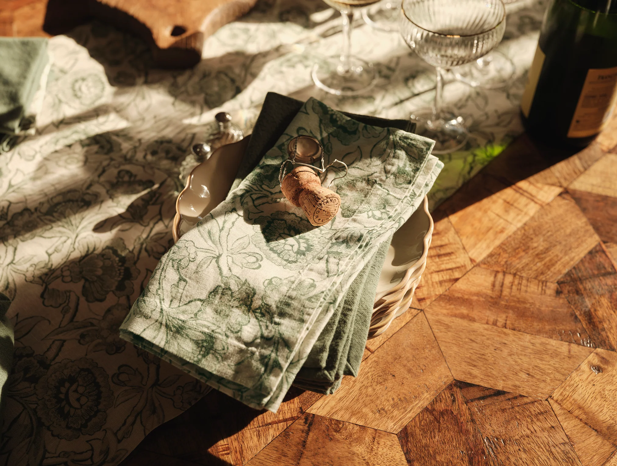 Balboa Print Napkins, Set of 4