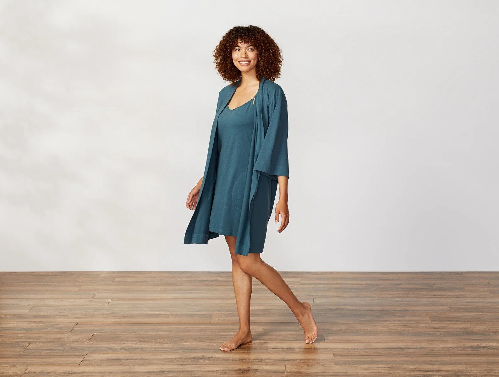 Women's Solstice Organic Short Robe