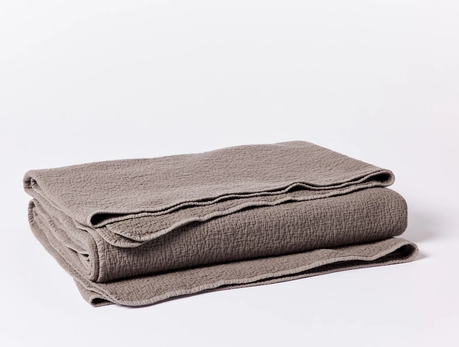 Cascade Organic Matelasse Blanket