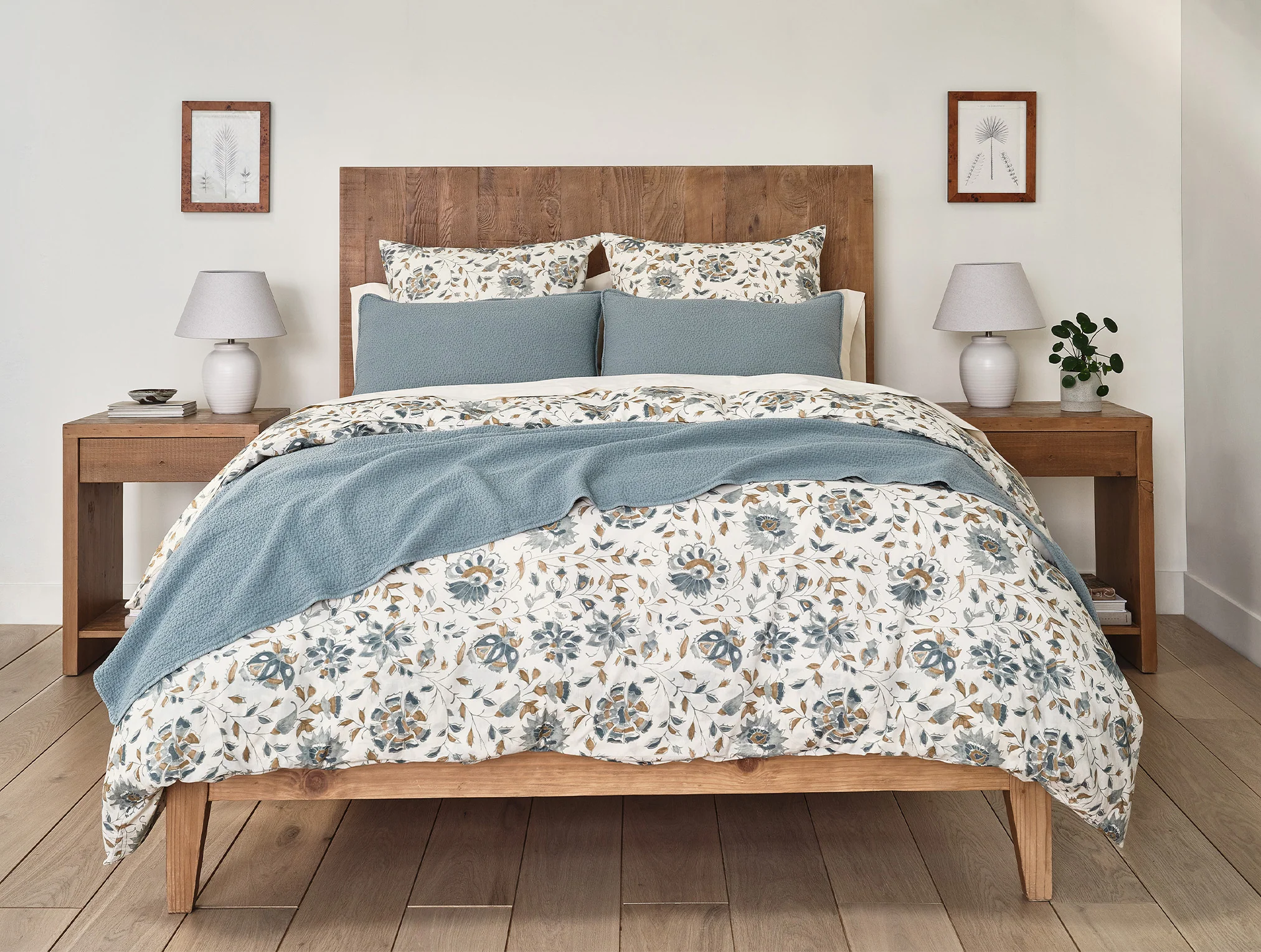 Cascade Organic Matelasse Sham