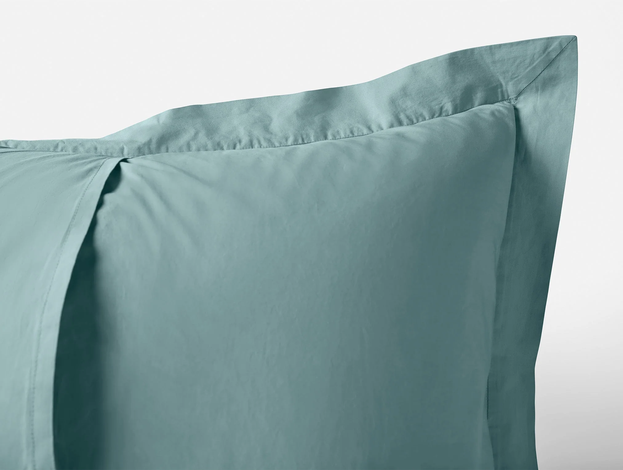 Refined Organic Percale Duvet Set
