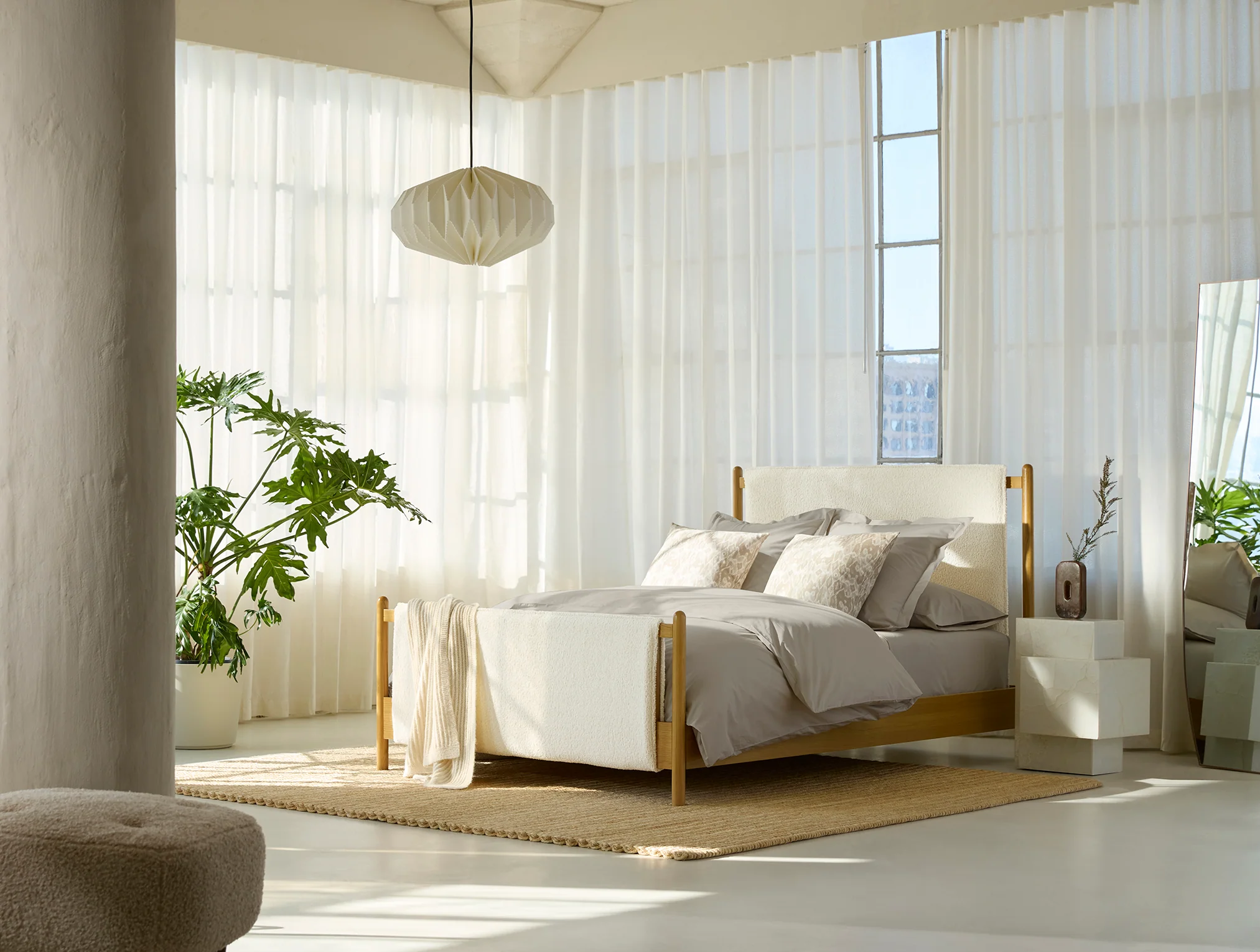 Refined Organic Percale Duvet Cover