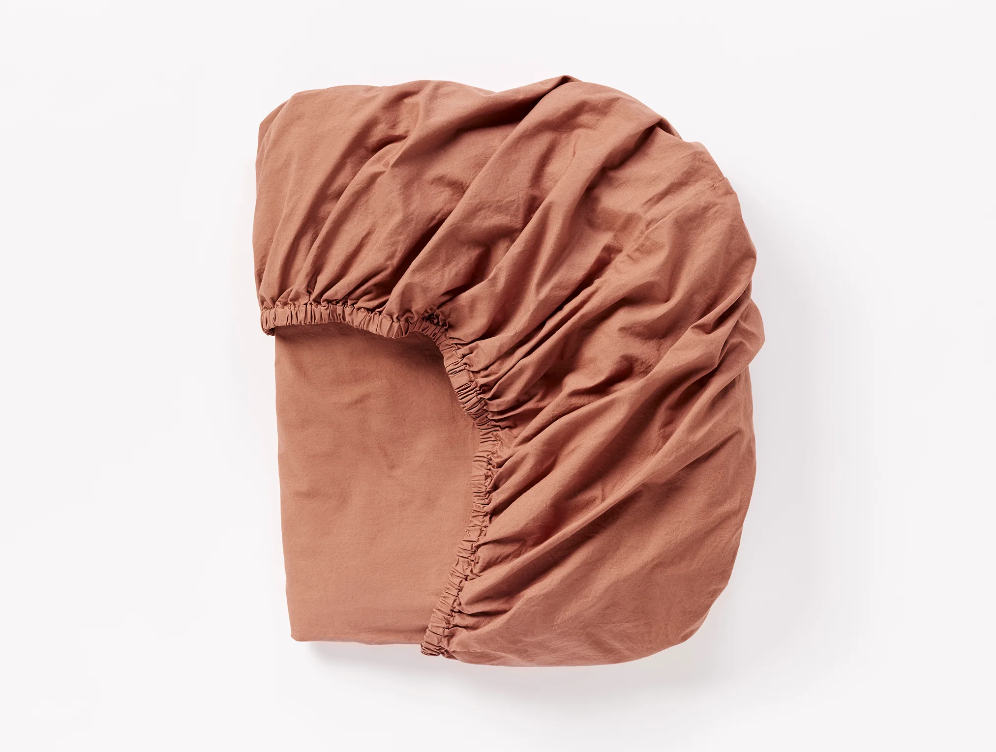 Organic Crinkled Percale™ Fitted Sheet