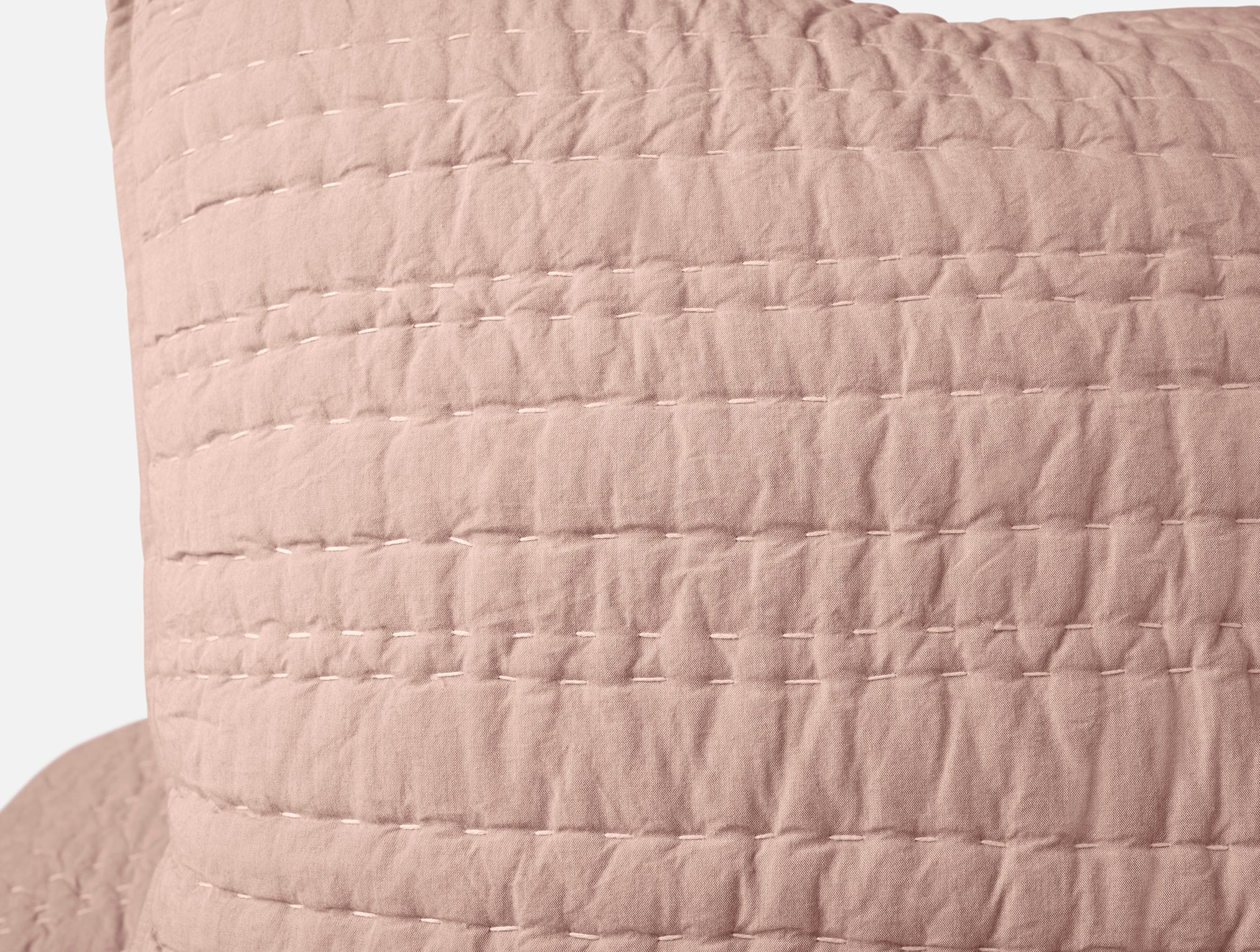 Channel Handstitched Organic Sham