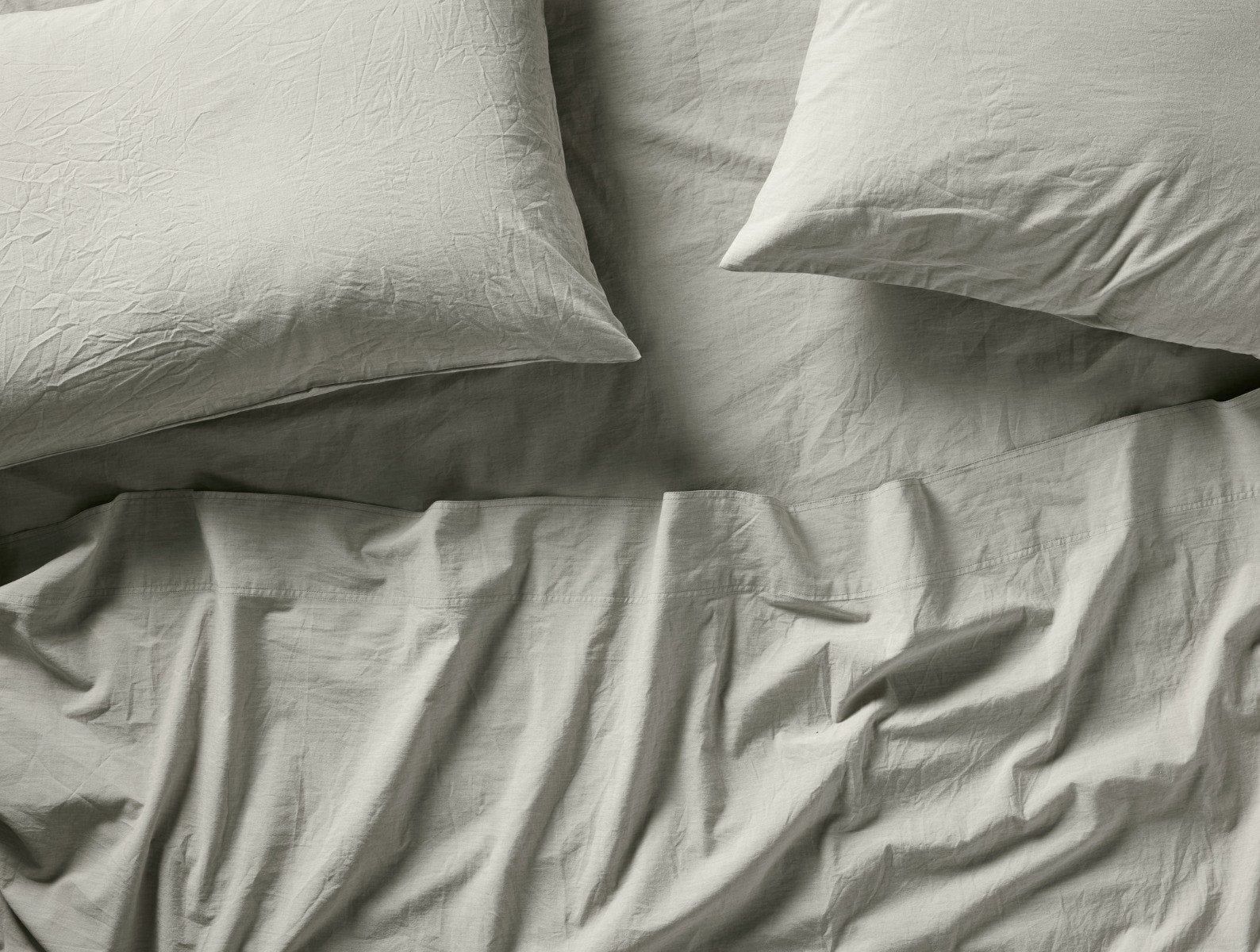 Organic Crinkled Percale™ Fitted Sheet