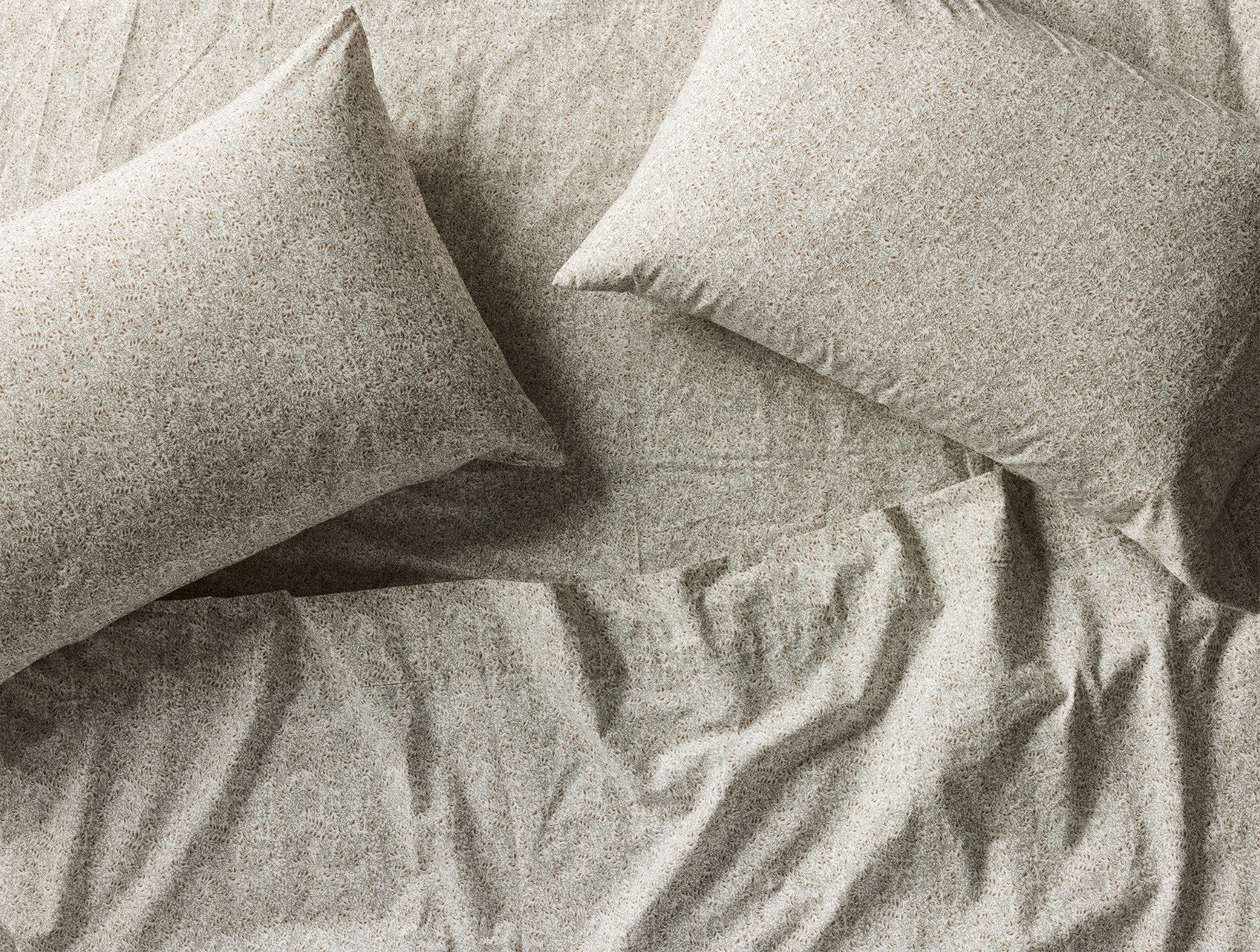 Organic Print Percale Pillowcases