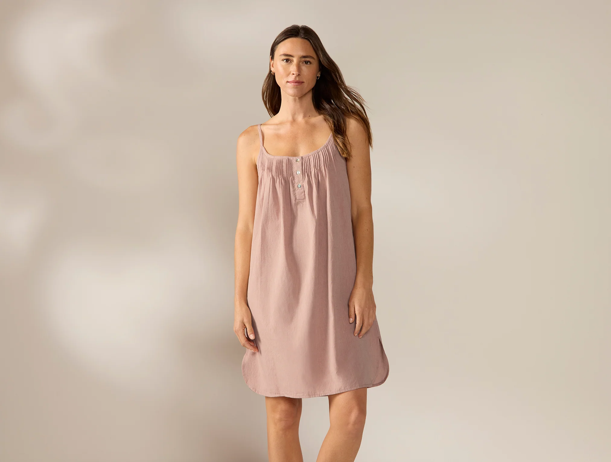 Women's Isla Organic Cotton Nightgown