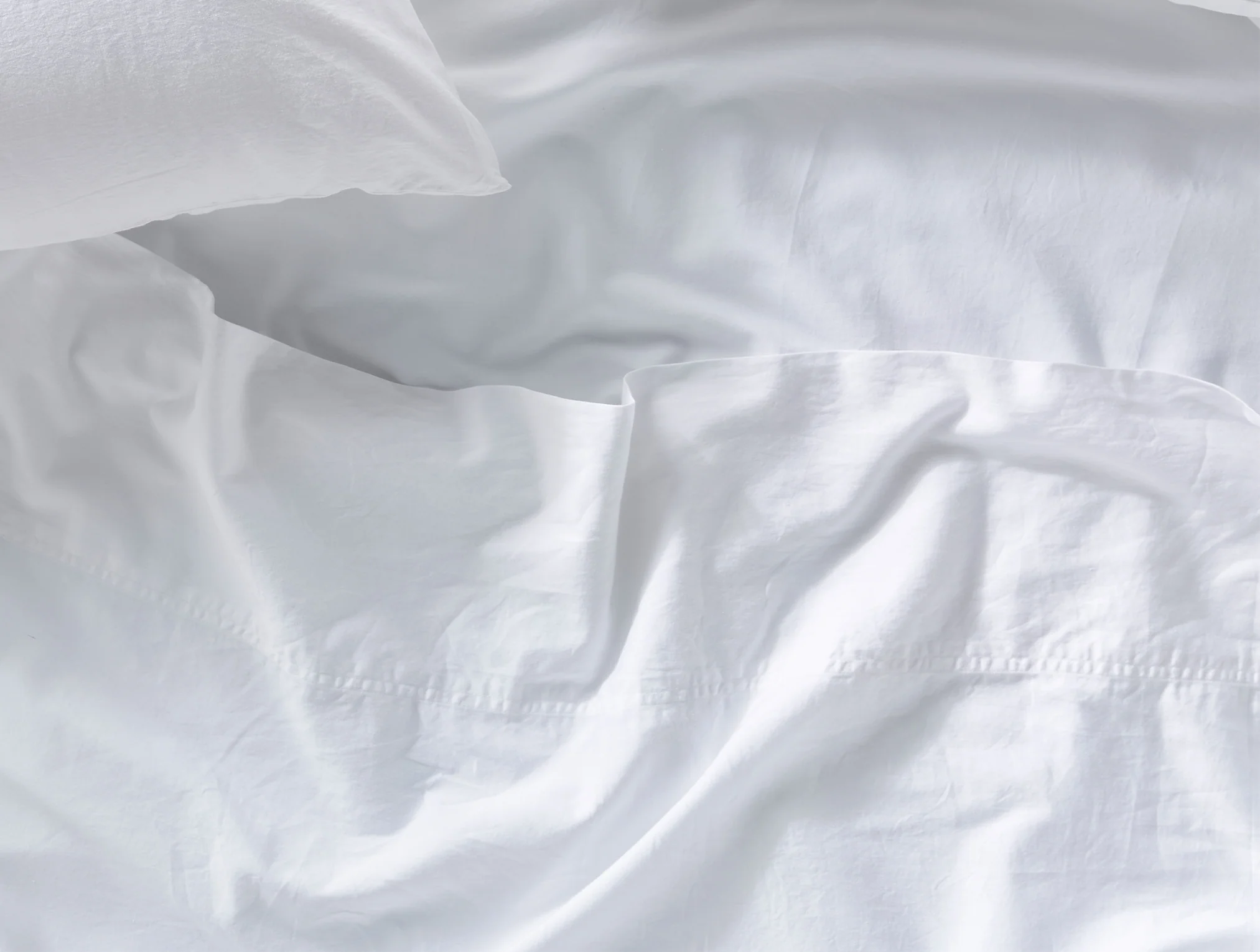 Cloud Soft Organic Sateen Fitted Sheet
