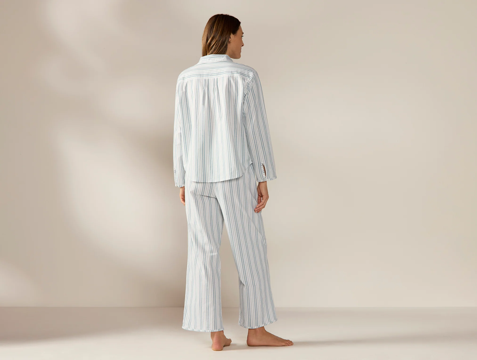 Women's Isla Organic Cotton Long Sleeve Pajama Set