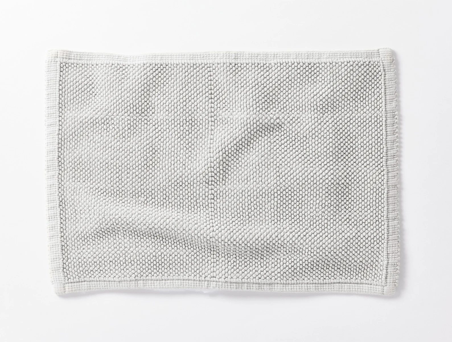 Pebbled Organic Bath Rug