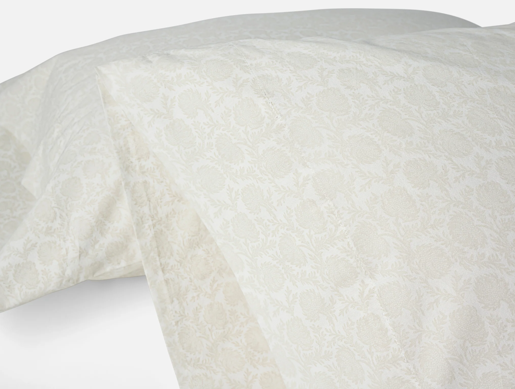 Organic Print Percale Pillowcases