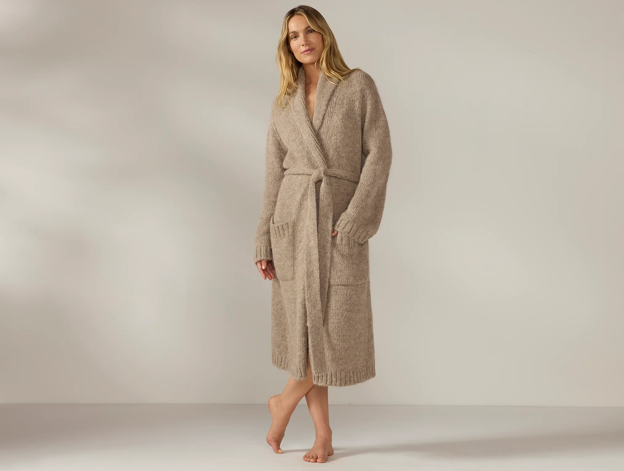 Women's Andes Suri Alpaca Knit Robe