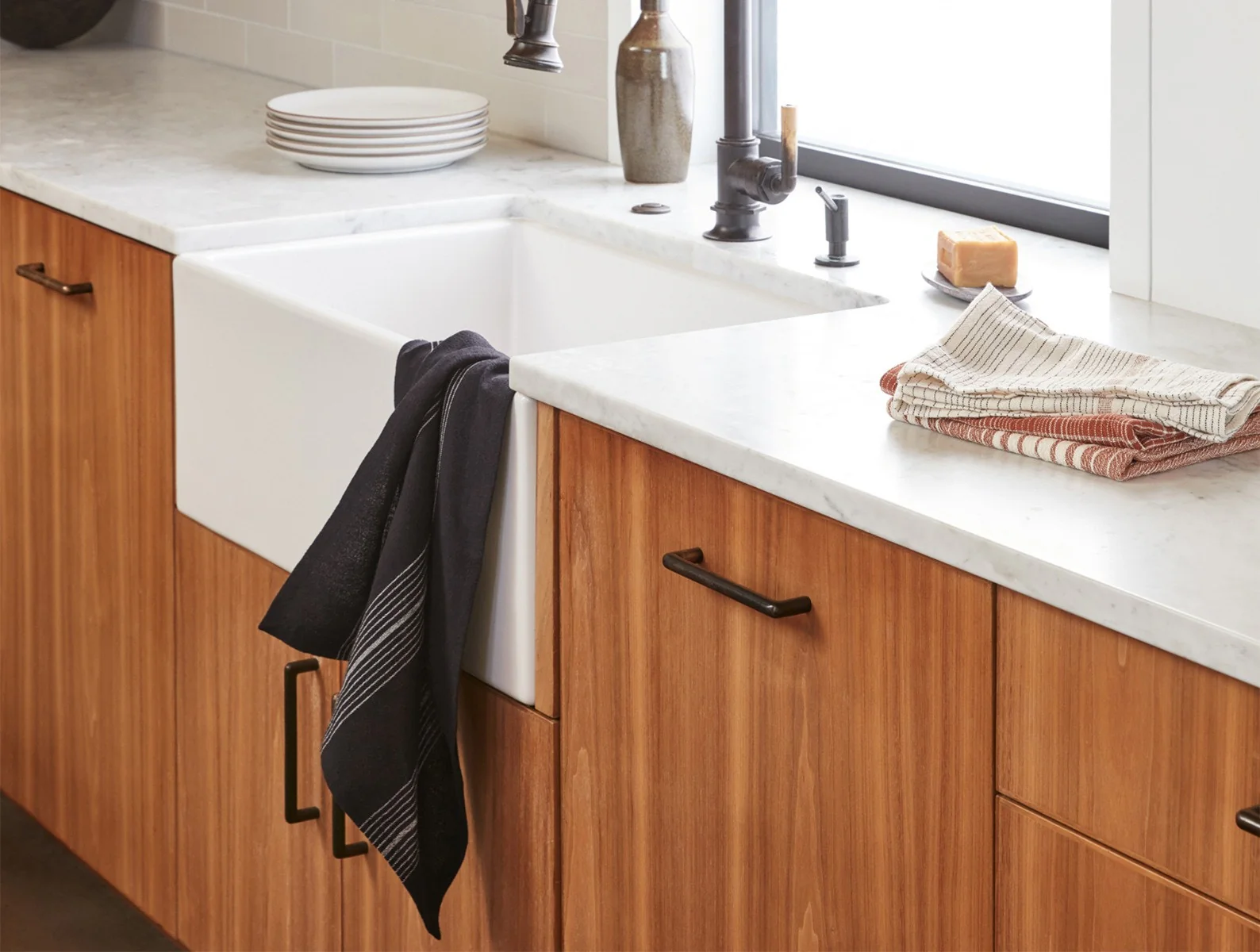 Fillmore Organic Kitchen Towels, Set of 4