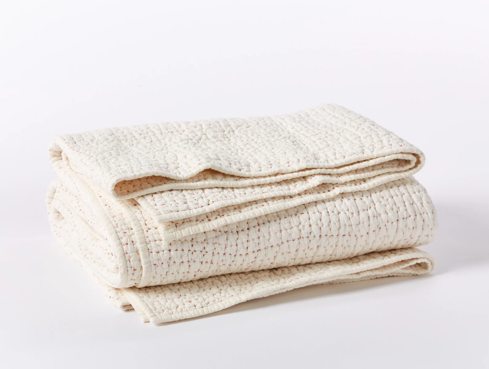 Pebbled Handstitched Organic Quilt