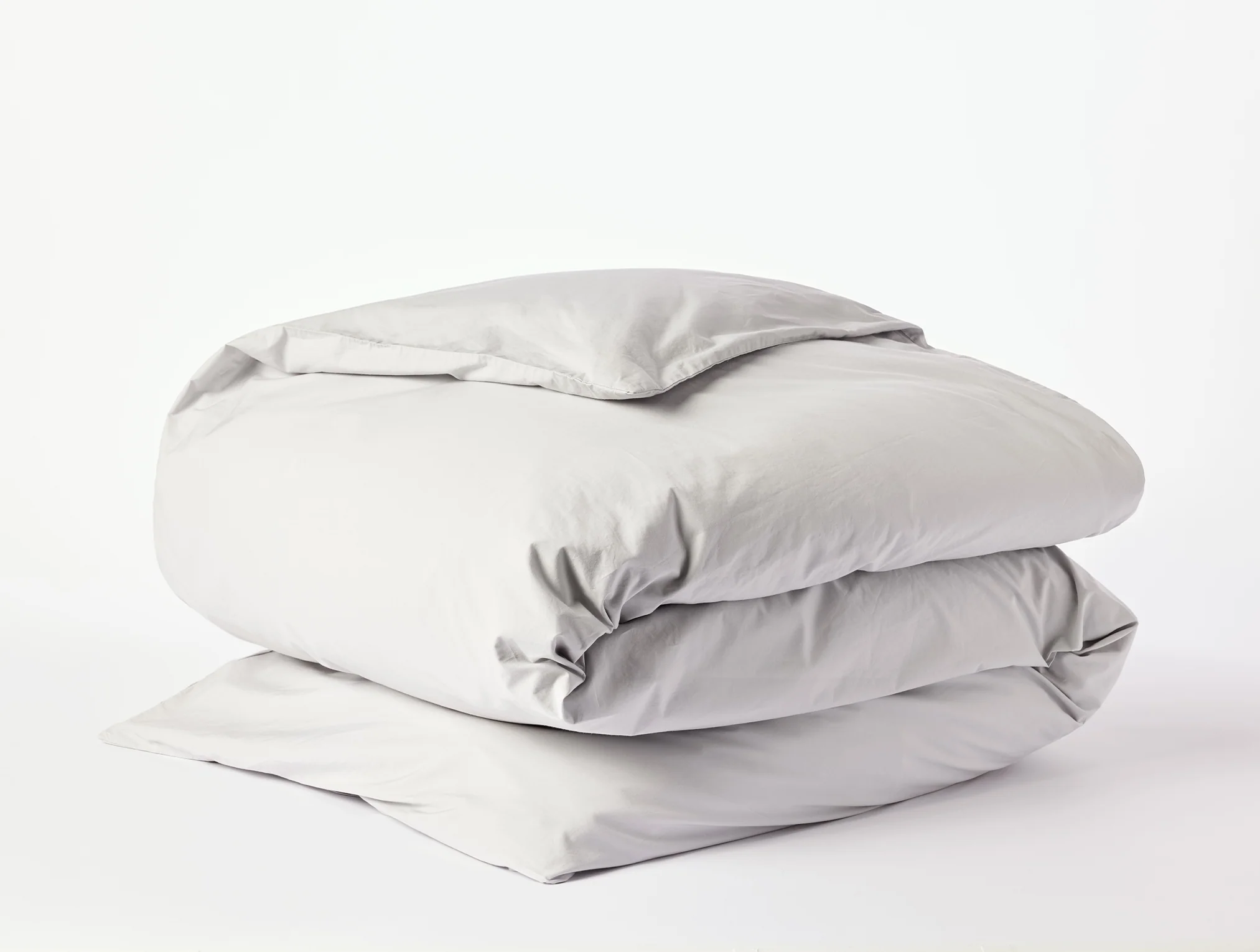Refined Organic Percale Duvet Cover