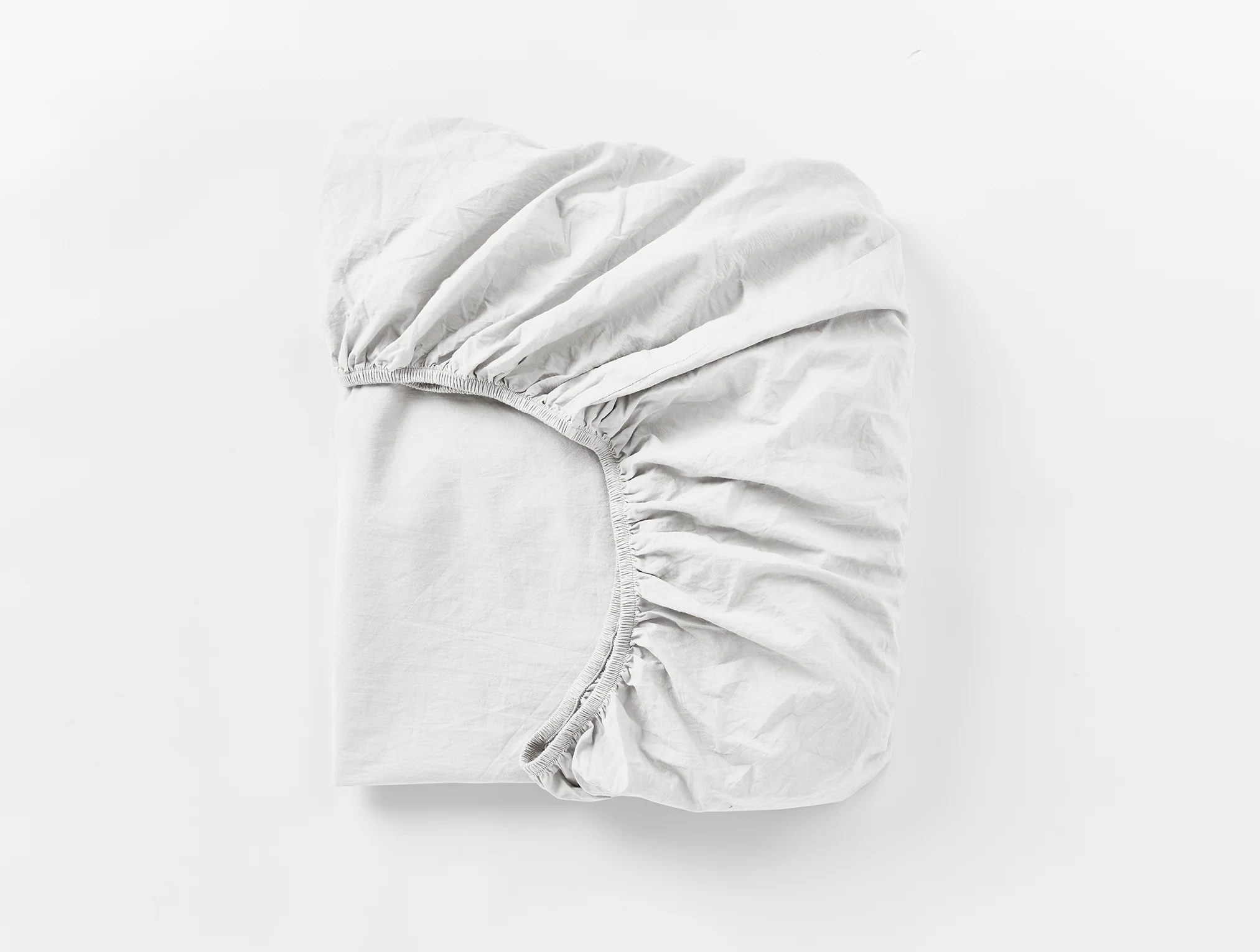 Organic Crinkled Percale™ Fitted Sheet