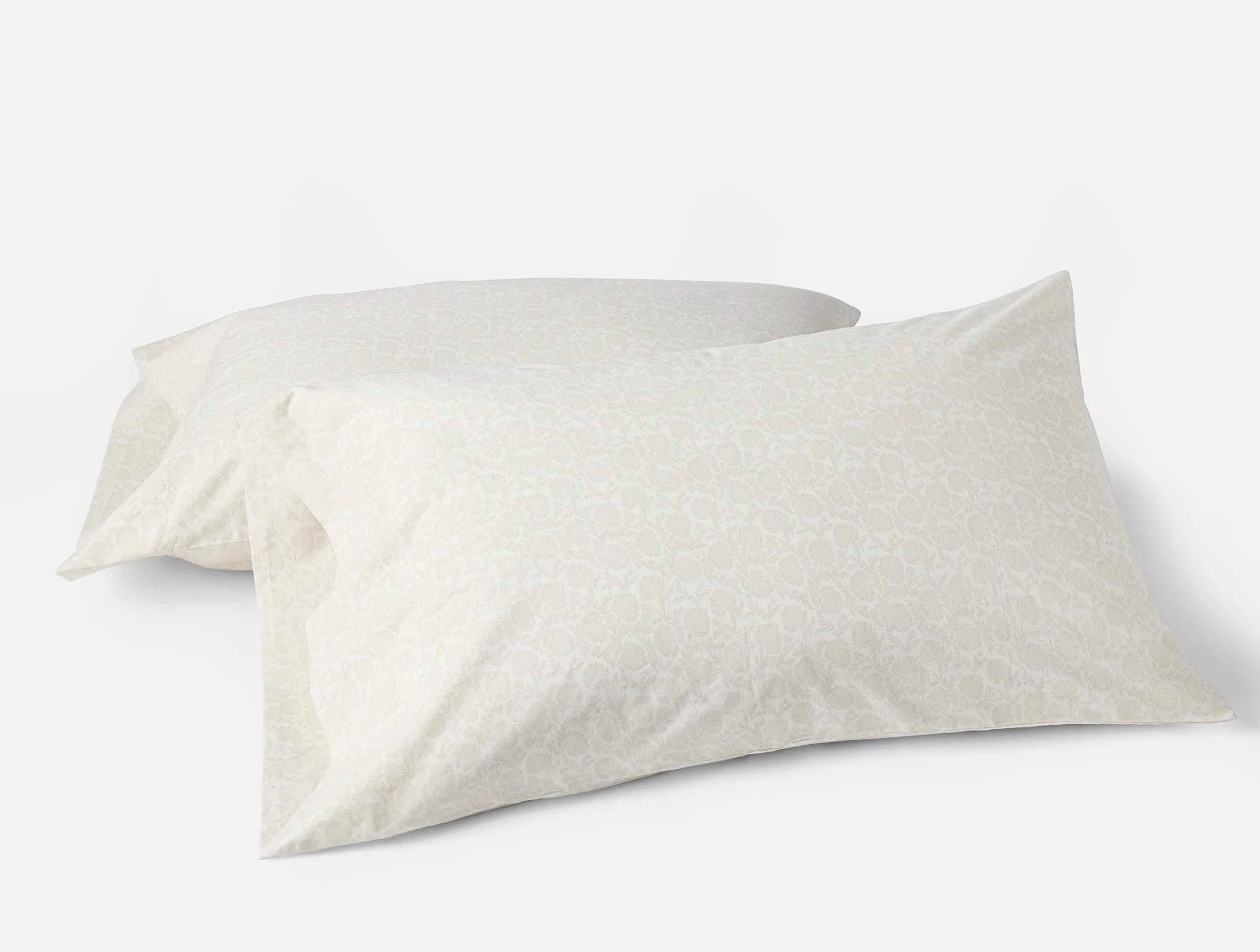 Organic Print Percale Pillowcases