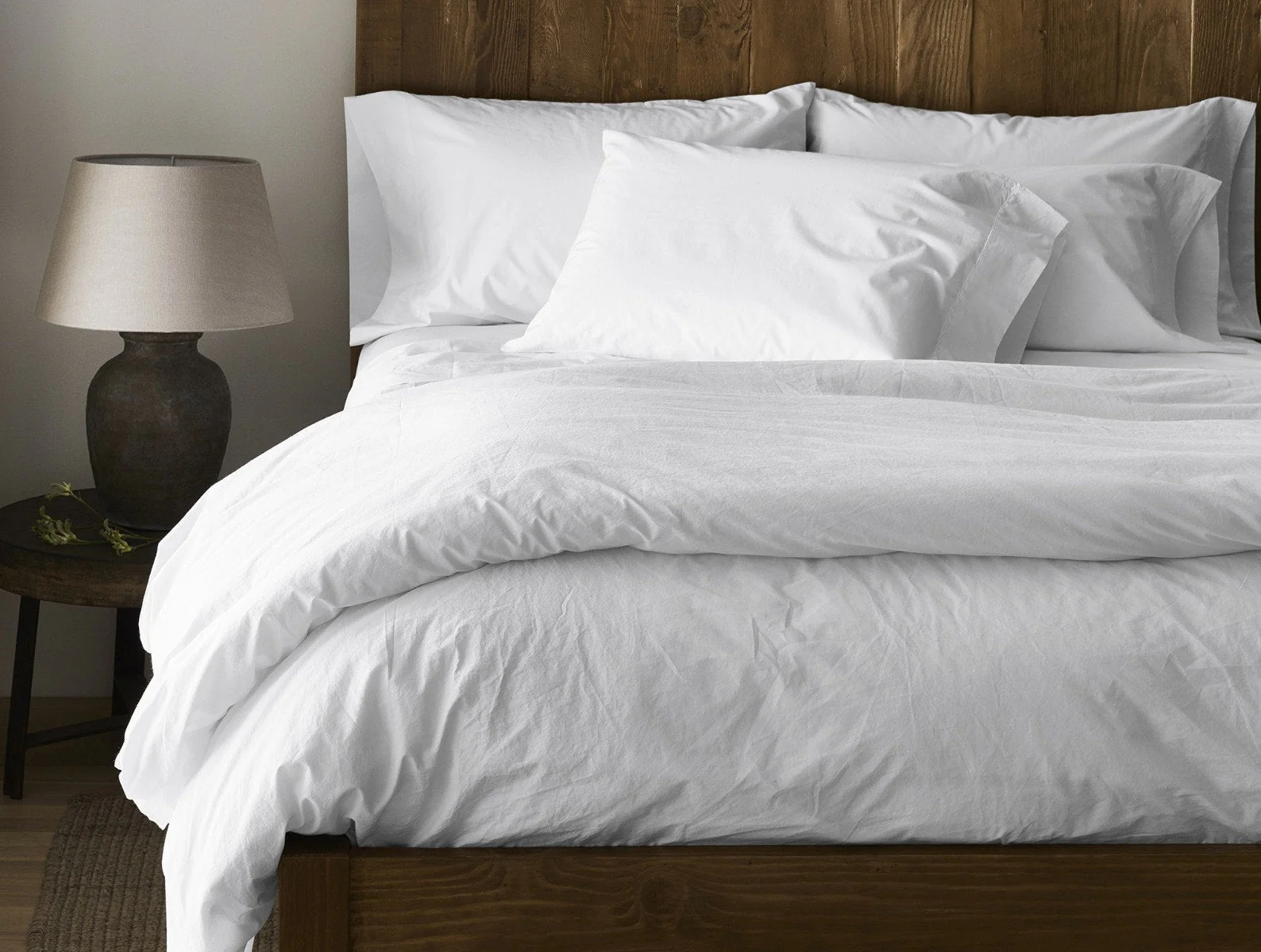 Refined Organic Percale Fitted Sheet