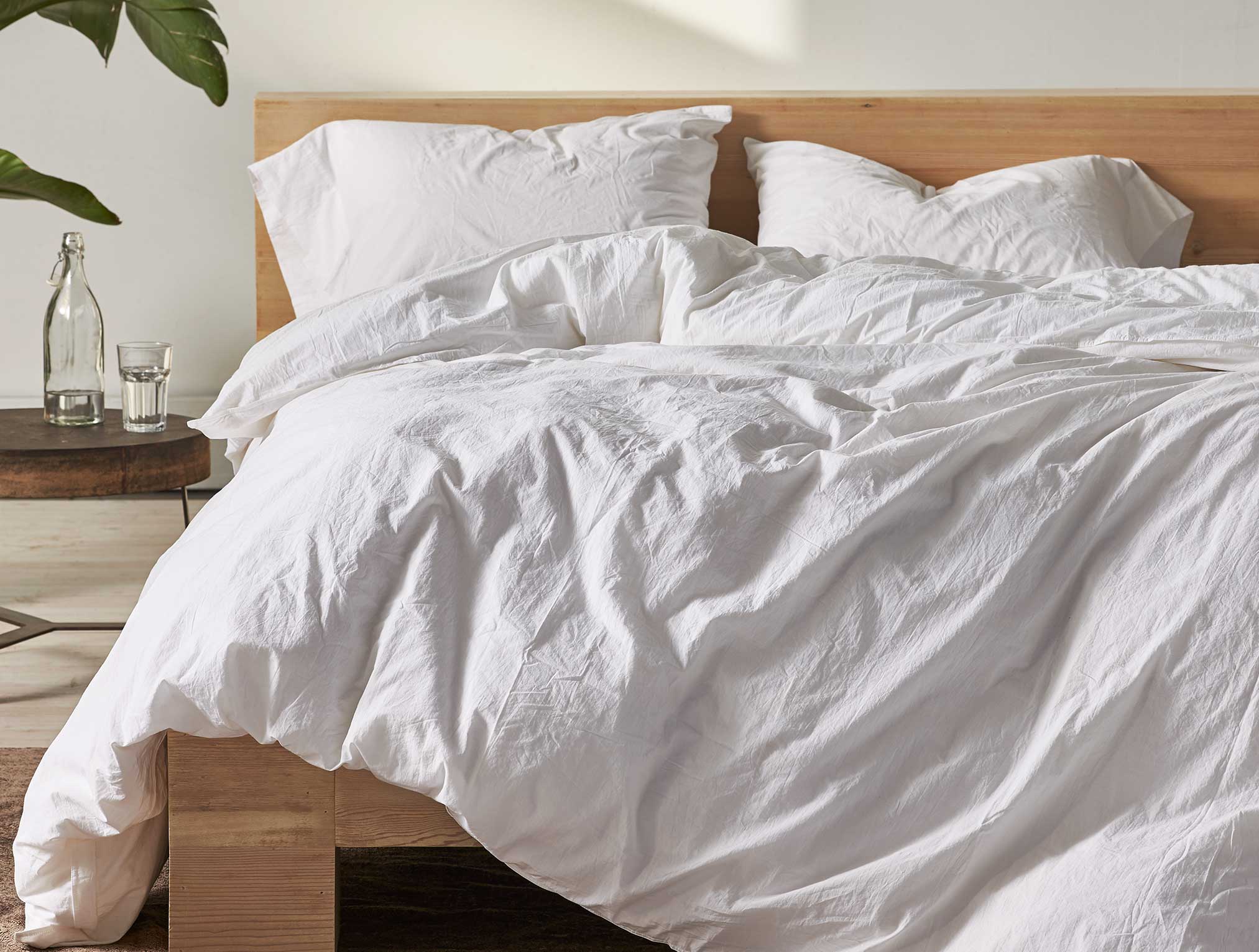 Organic Crinkled Percale™ Sheet Set