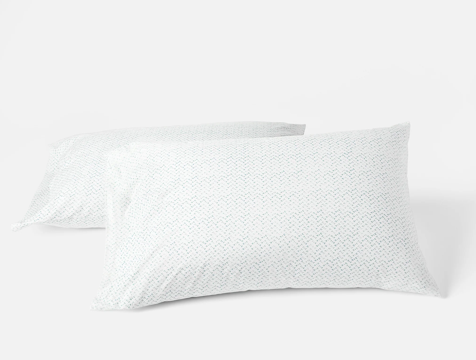 Organic Print Percale Pillowcases