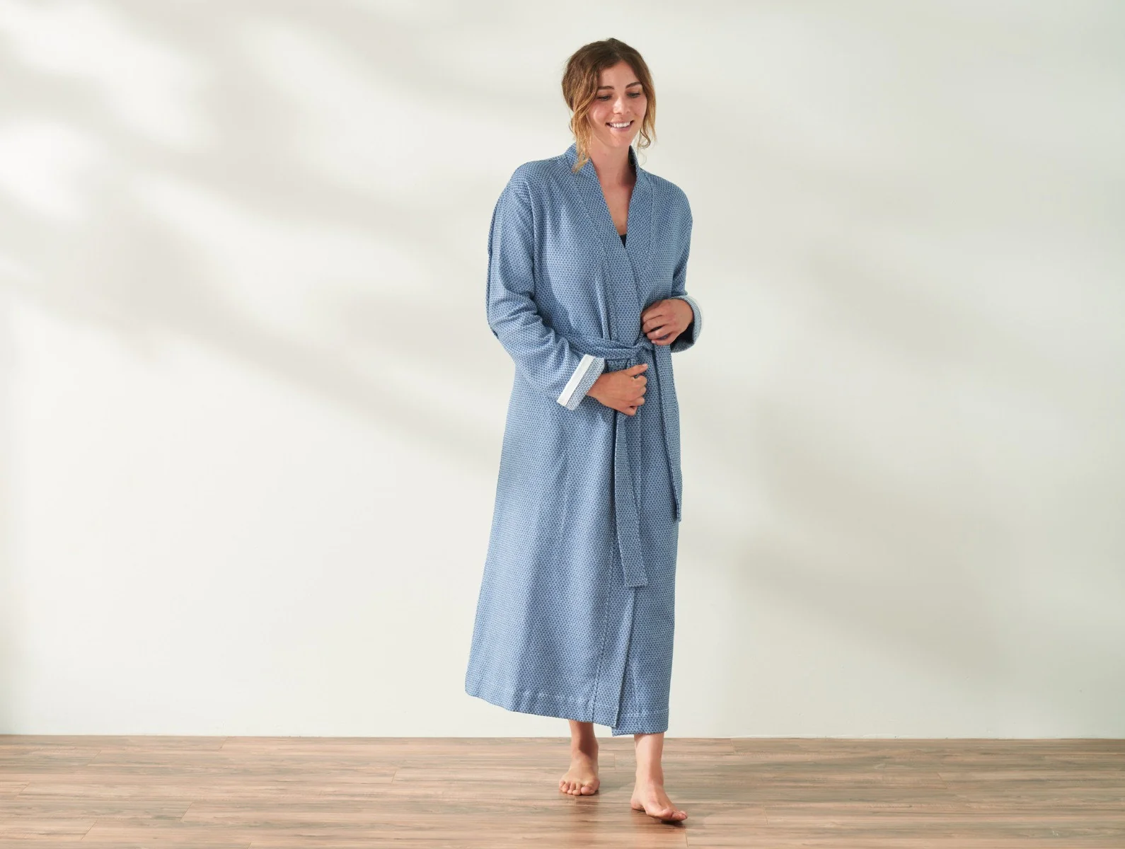 Unisex Mediterranean Organic Modern Robe