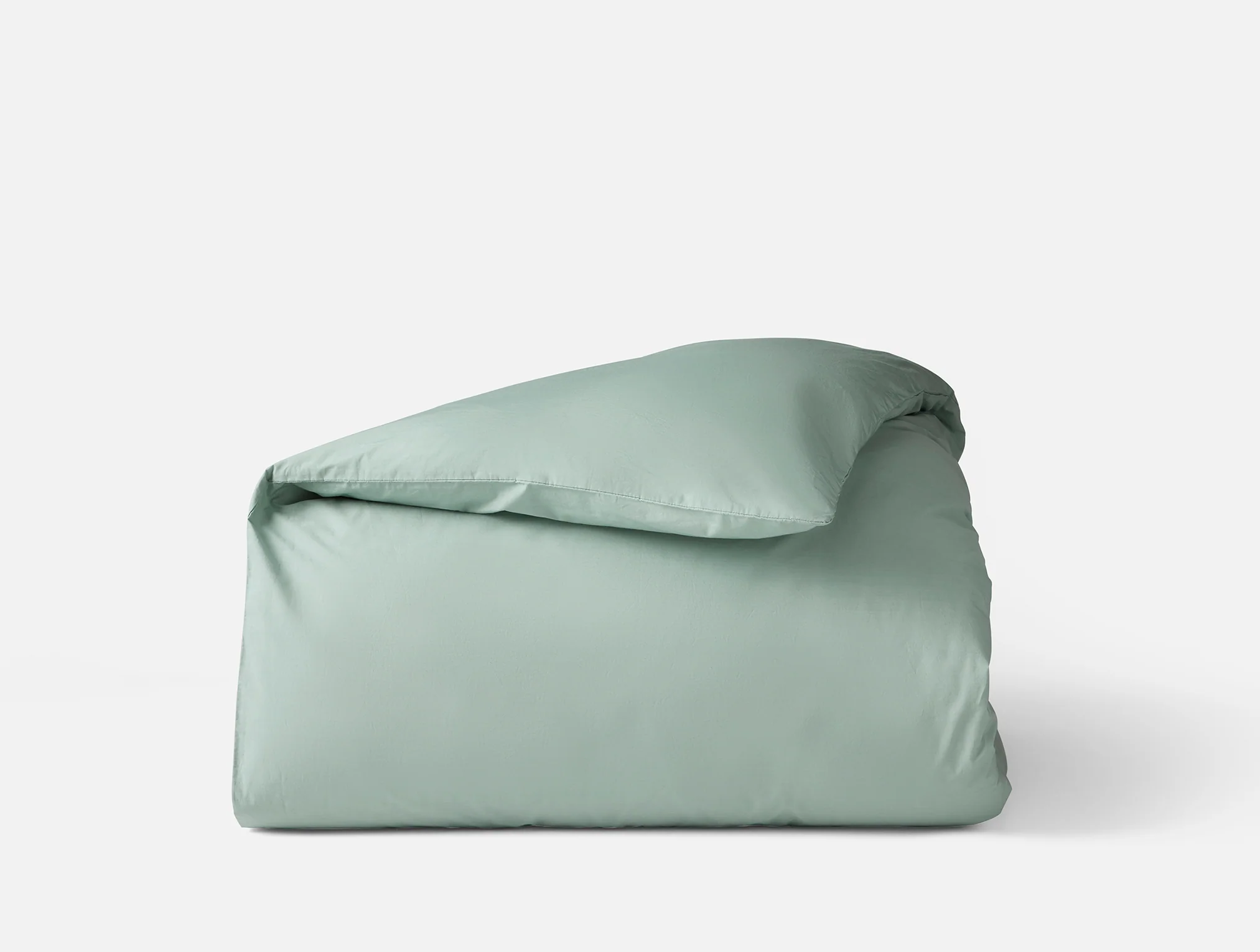 Refined Organic Percale Duvet Cover