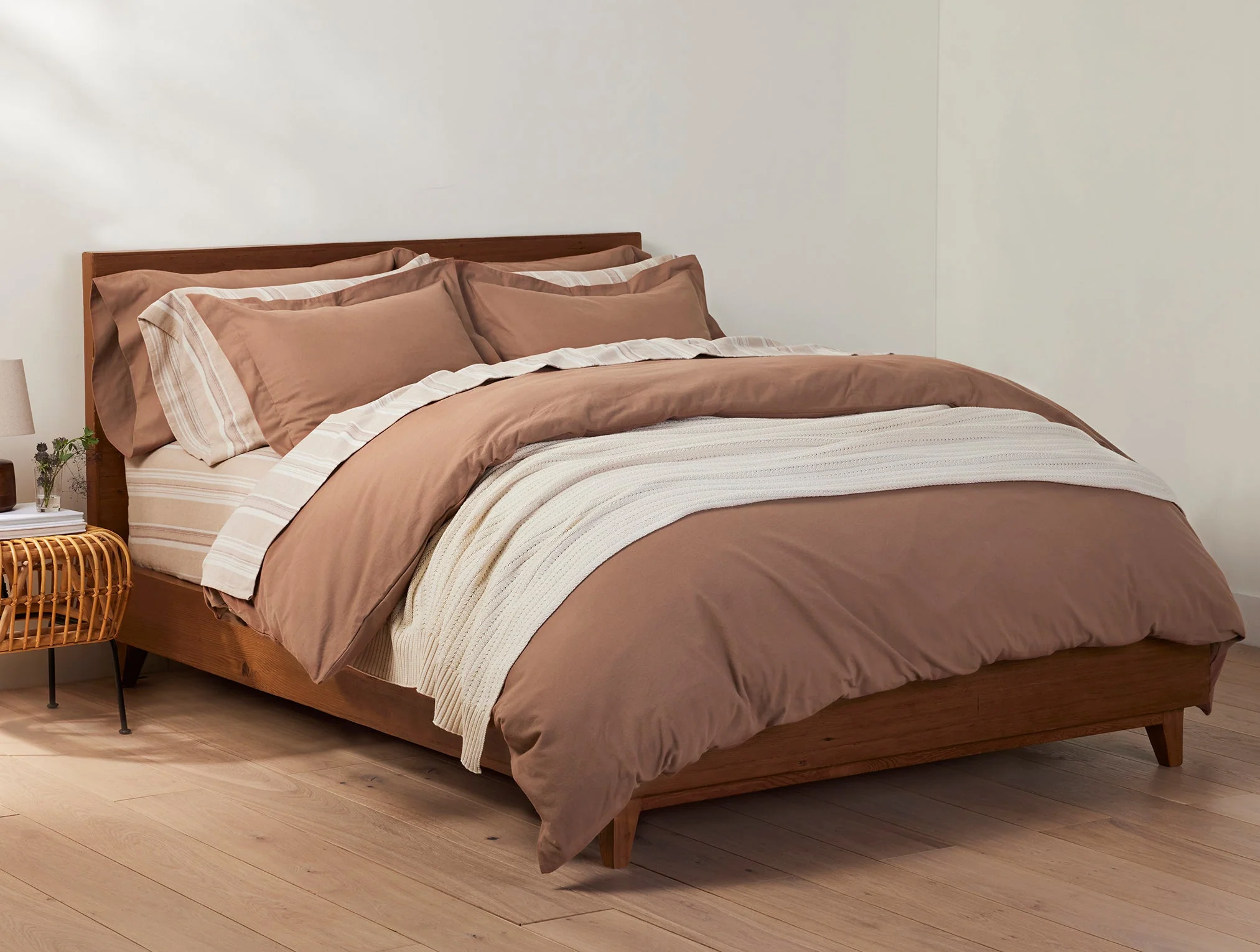 Cloud Brushed™ Organic Flannel Bed Bundle