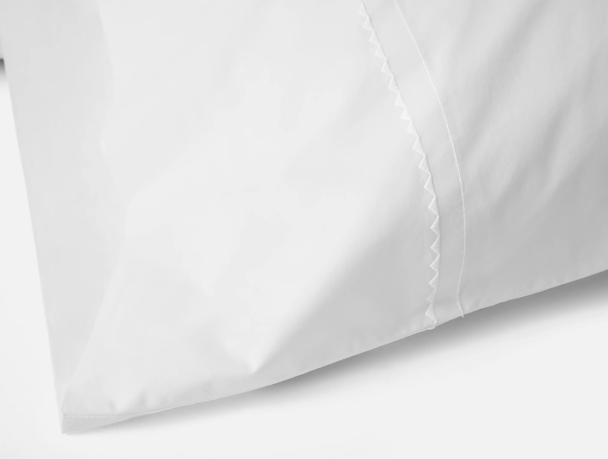 Trailing Embroidered Organic Percale Pillowcases