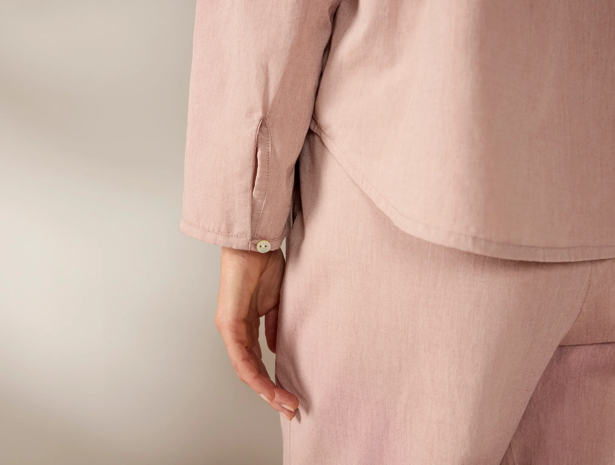 Women's Isla Organic Cotton Long Sleeve Pajama Set