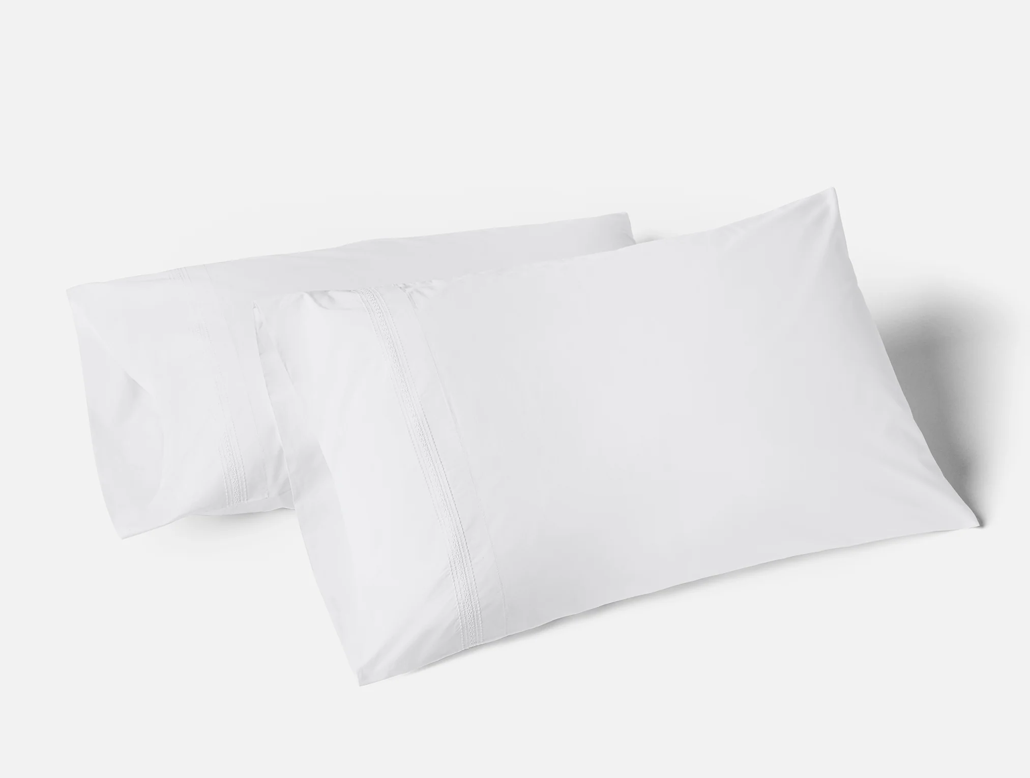 Landscape Embroidered Organic Pillowcases