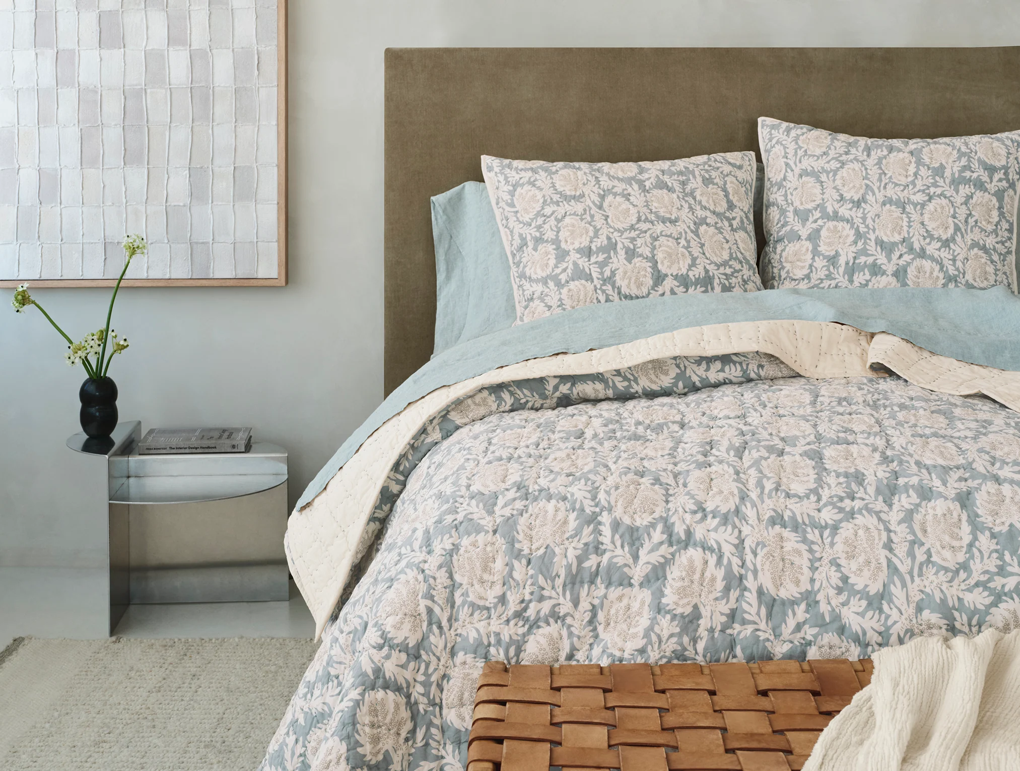 Robles Handstitched Organic Quilt