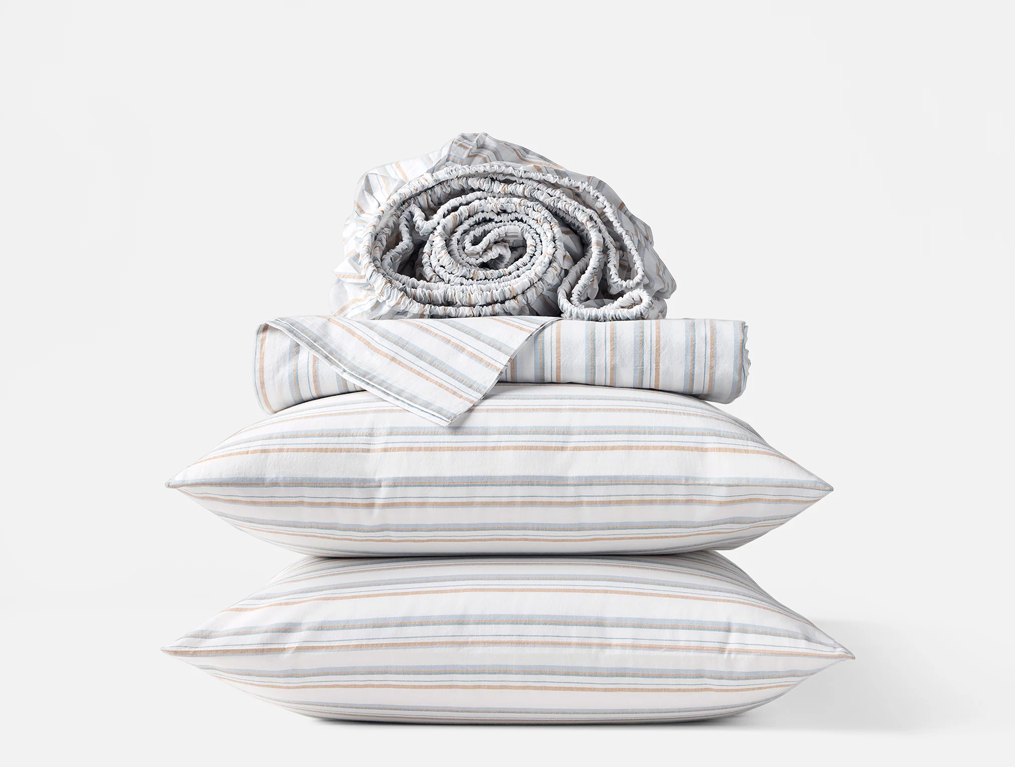 Organic Crinkled Percale™ Sheet Set