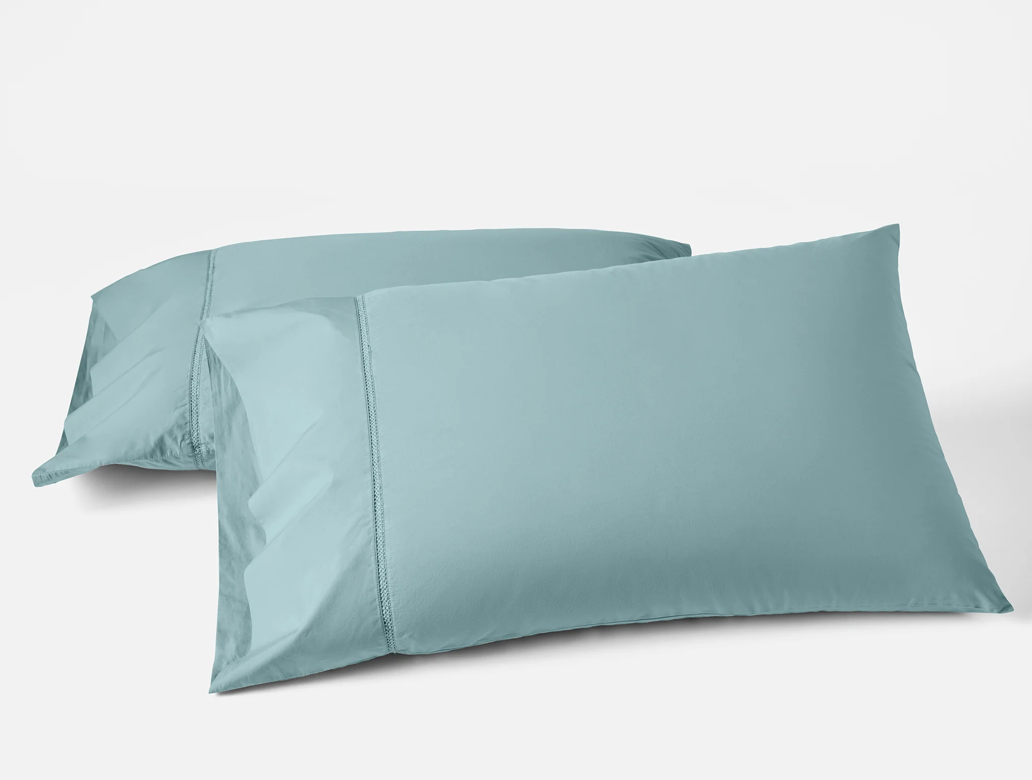Lattice Organic Percale Pillowcases