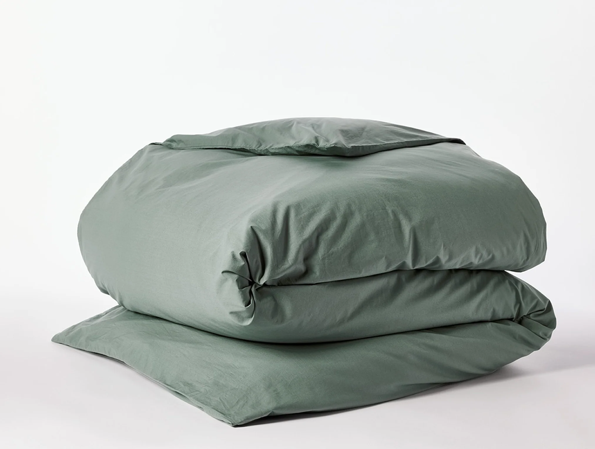 Refined Organic Percale Duvet Cover