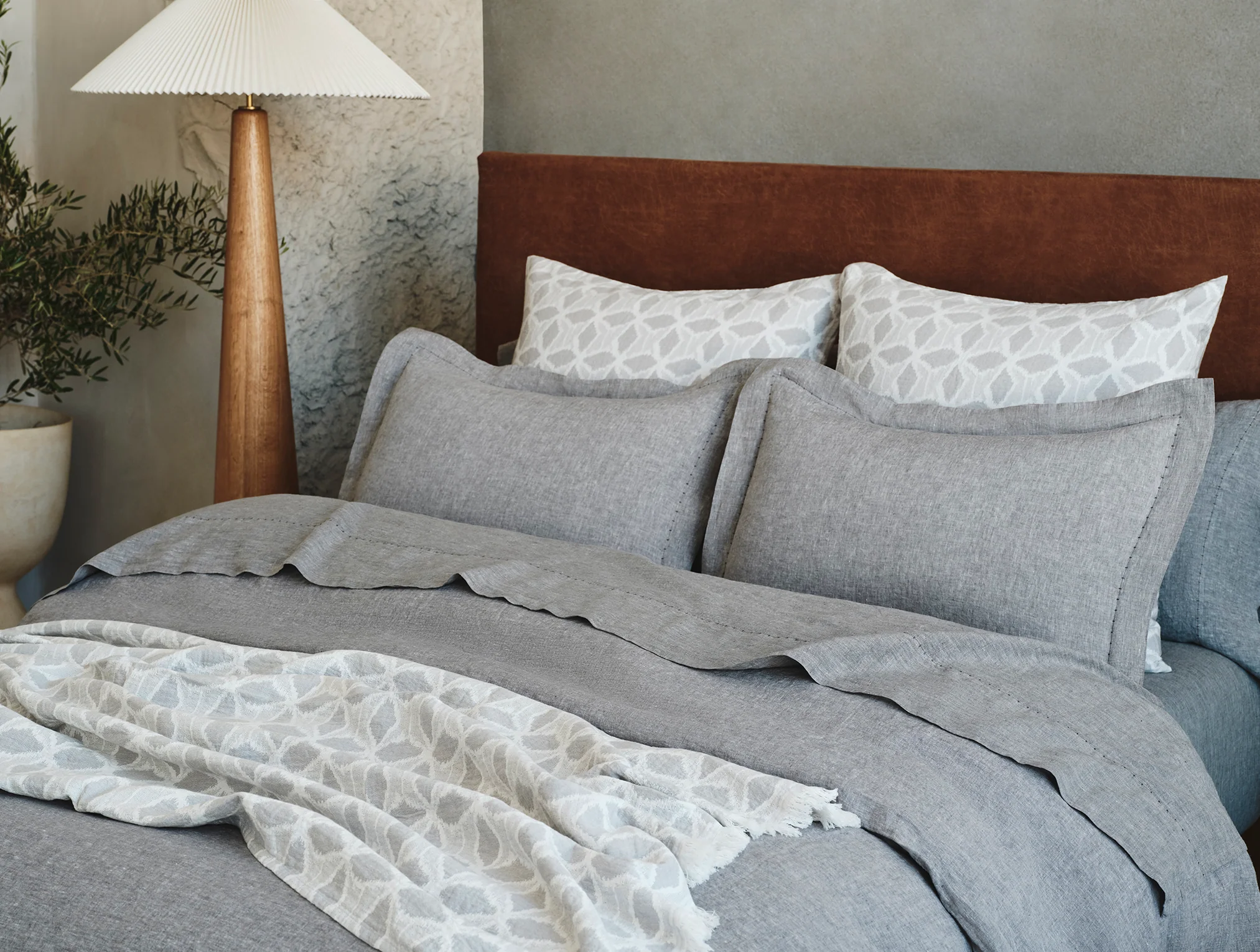 Organic Relaxed Linen Duvet Set