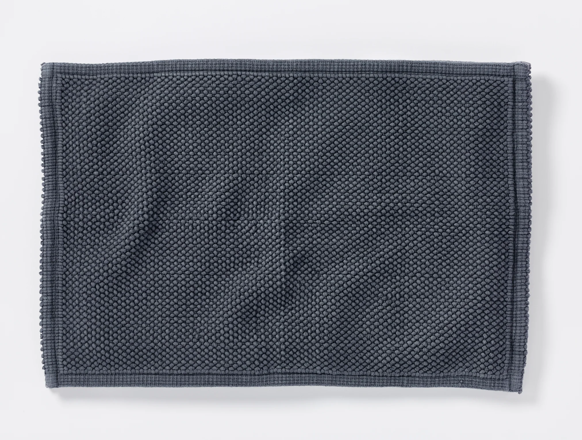 Pebbled Organic Bath Rug