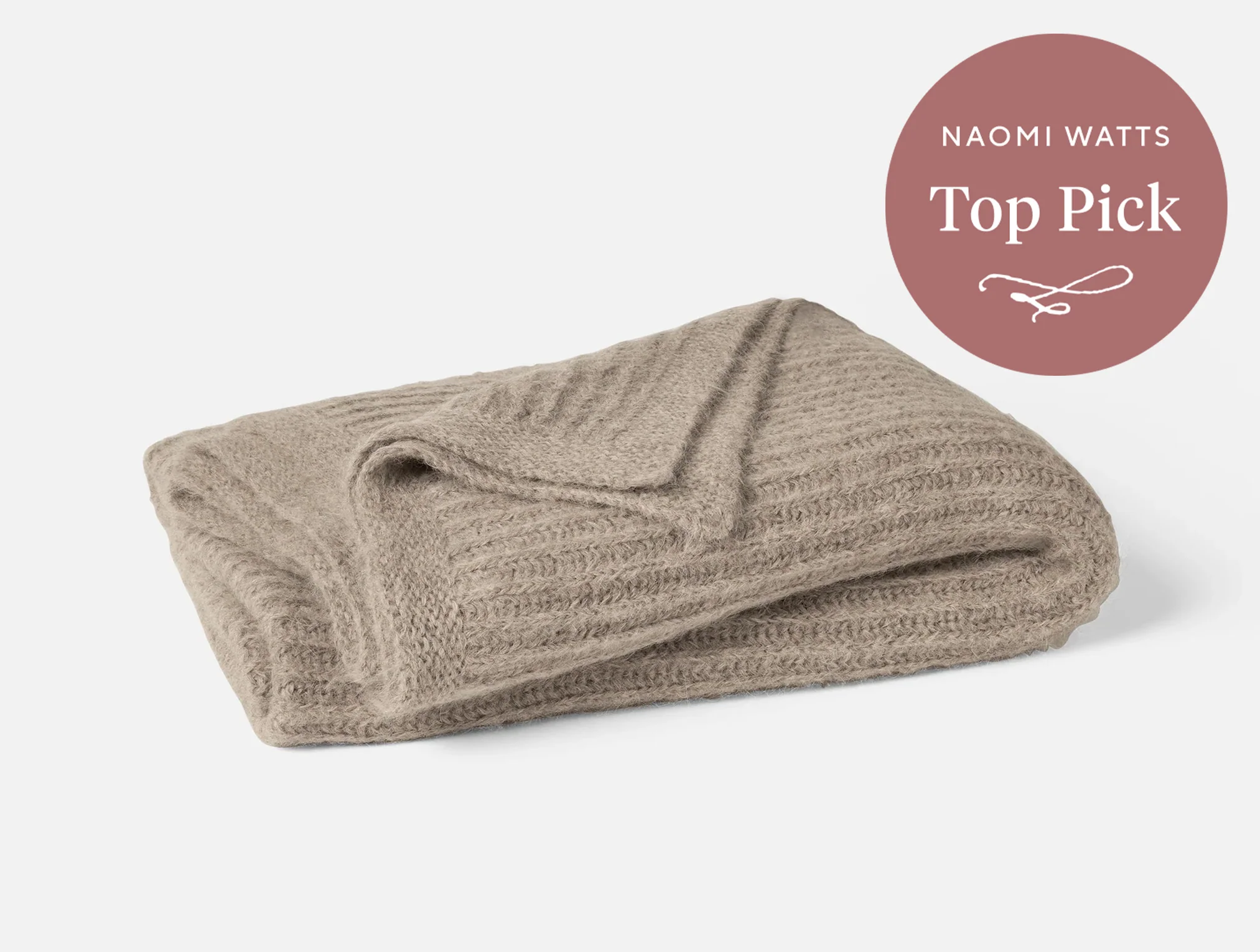 Andes Suri Alpaca Knit Throw