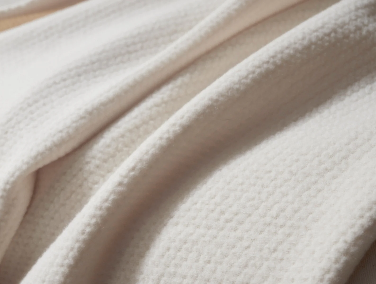 Sequoia Washable Organic Cotton and Wool Blanket