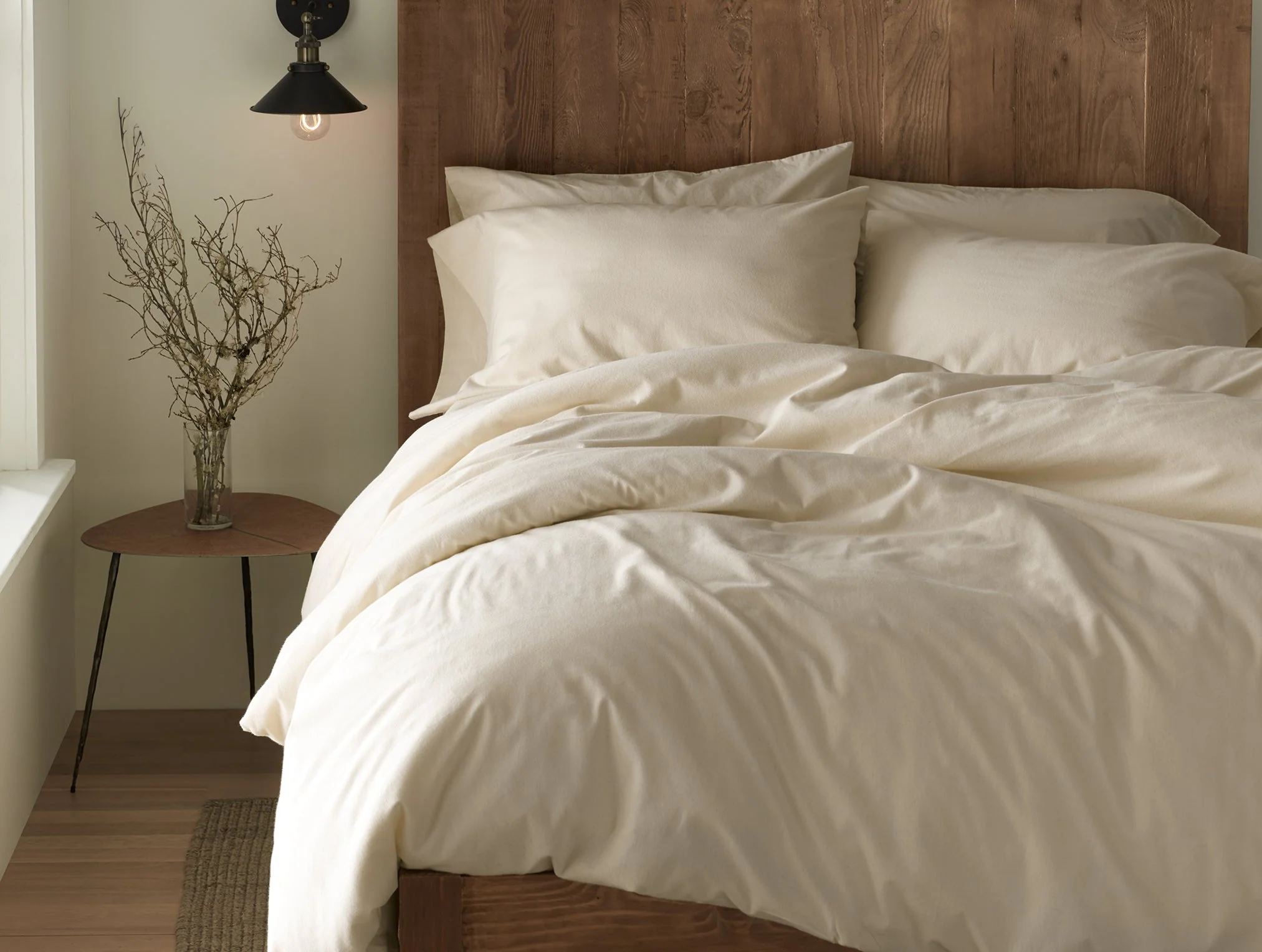 Cloud Brushed™ Organic Flannel Bed Bundle