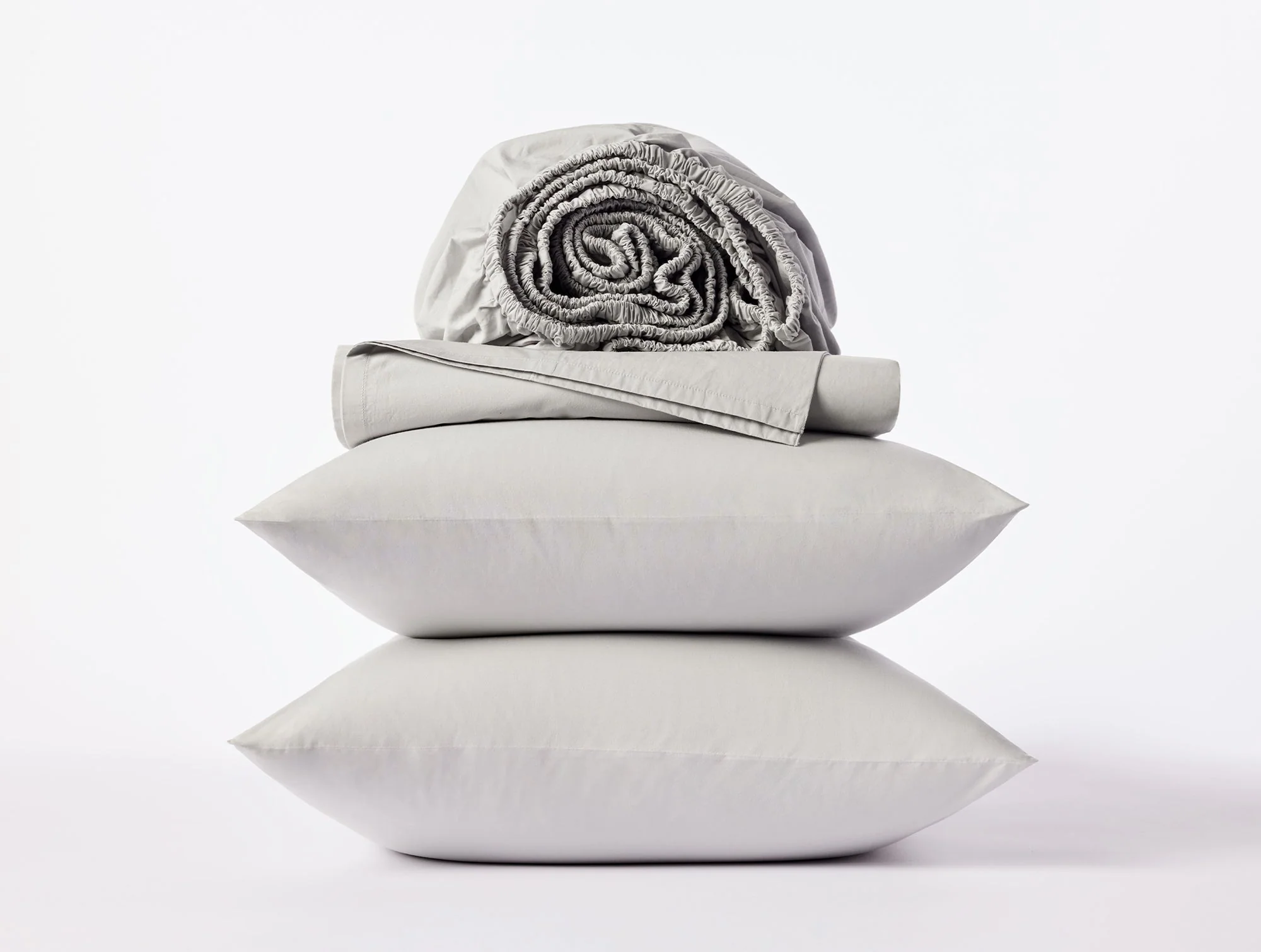 300 TC Organic Percale Fitted Sheet twin xl