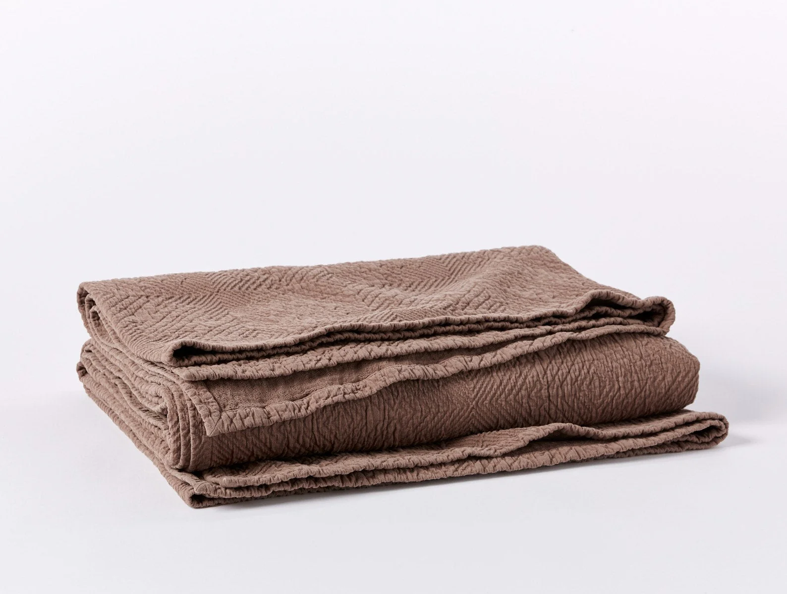 Avila Organic Matelasse Blanket
