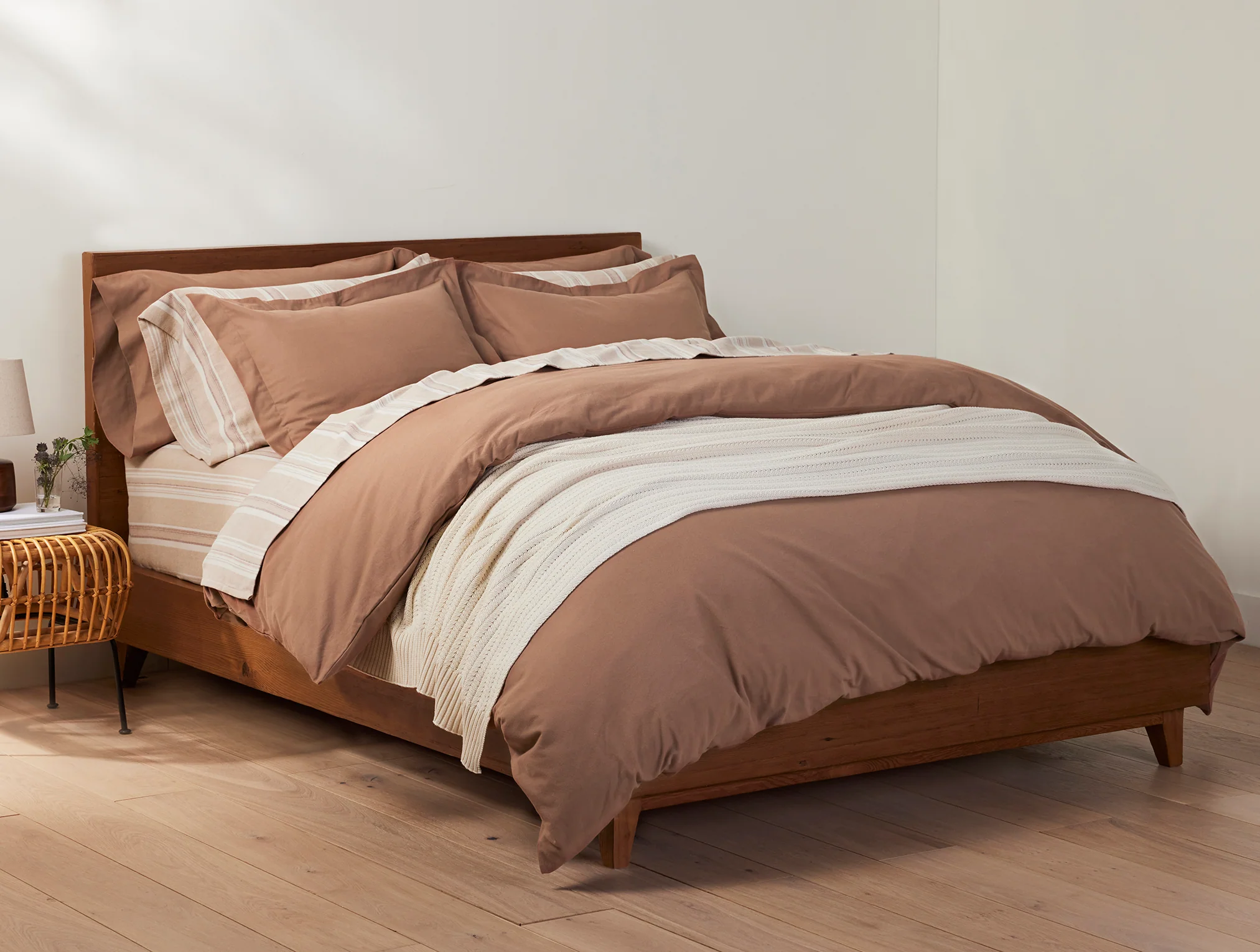 Cloud Brushed™ Organic Flannel Sheet Set